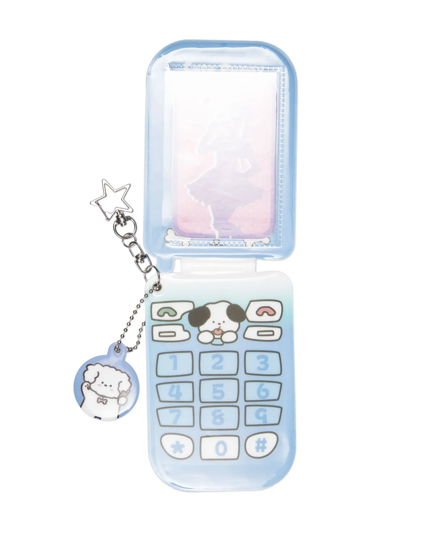 チャーム付きゆるアニマルガラケーカードホルダーキーホルダー - Image 5