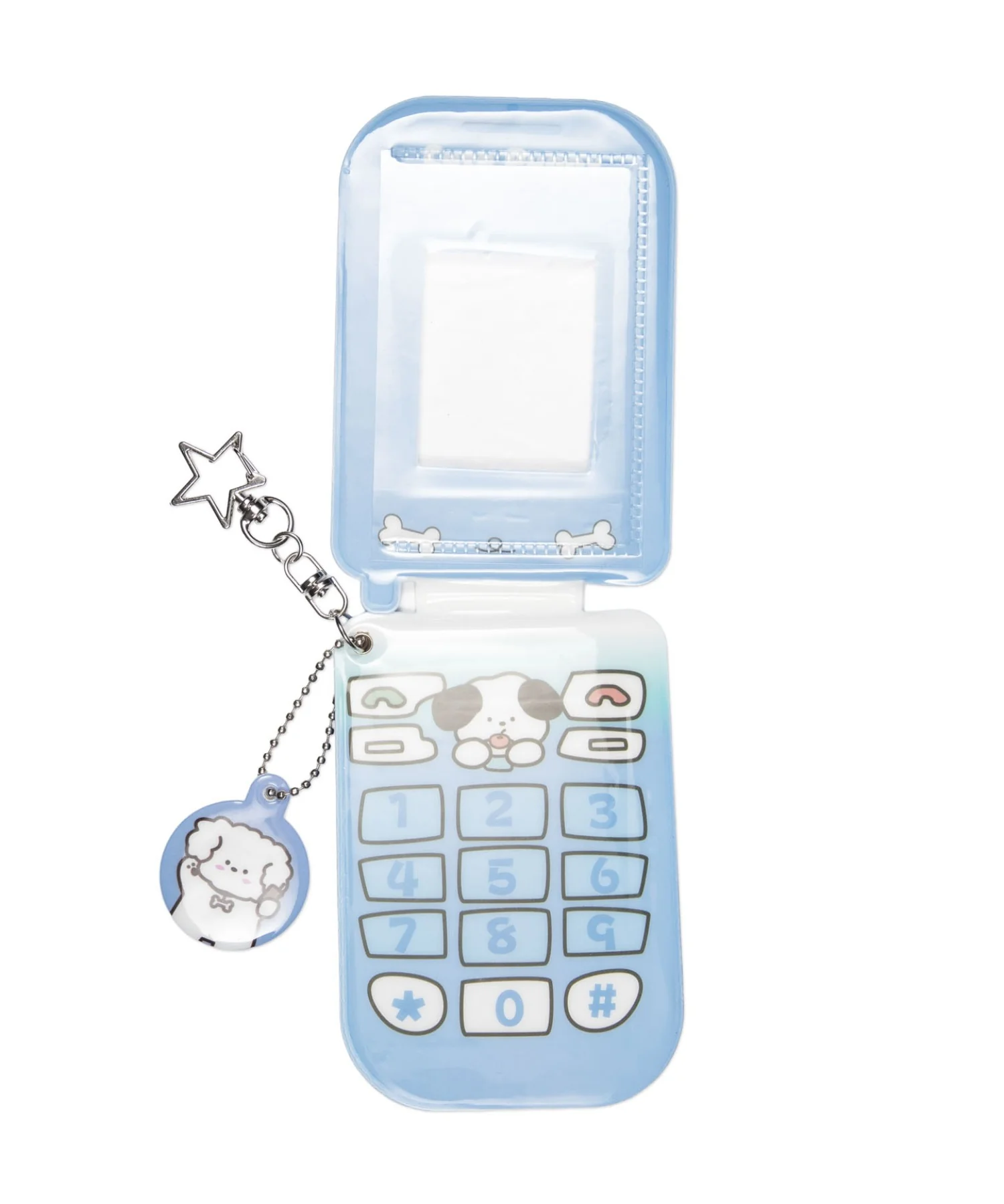 チャーム付きゆるアニマルガラケーカードホルダーキーホルダー - Image 8