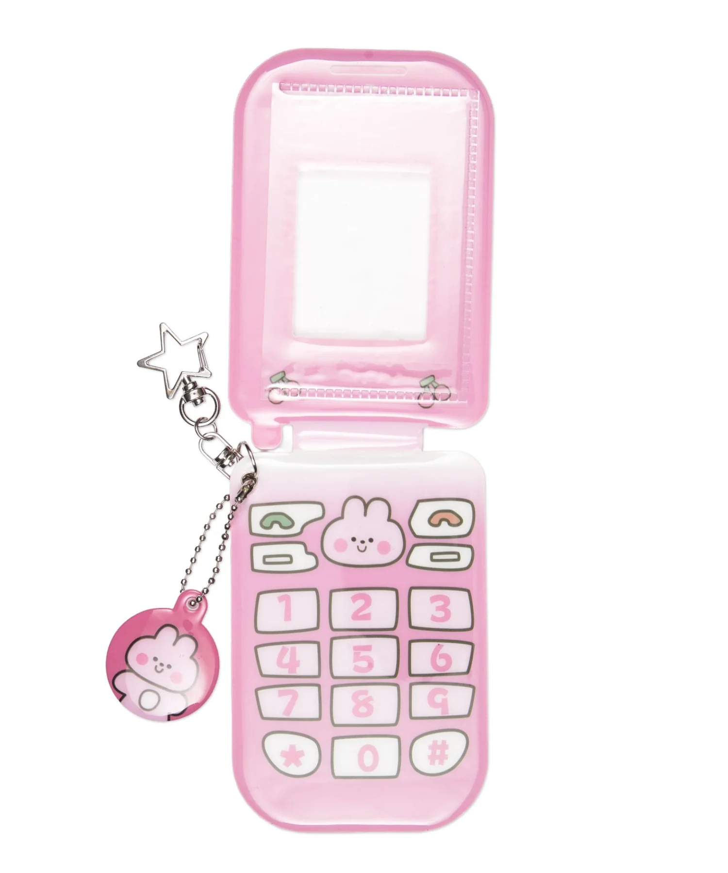 チャーム付きゆるアニマルガラケーカードホルダーキーホルダー - Image 9