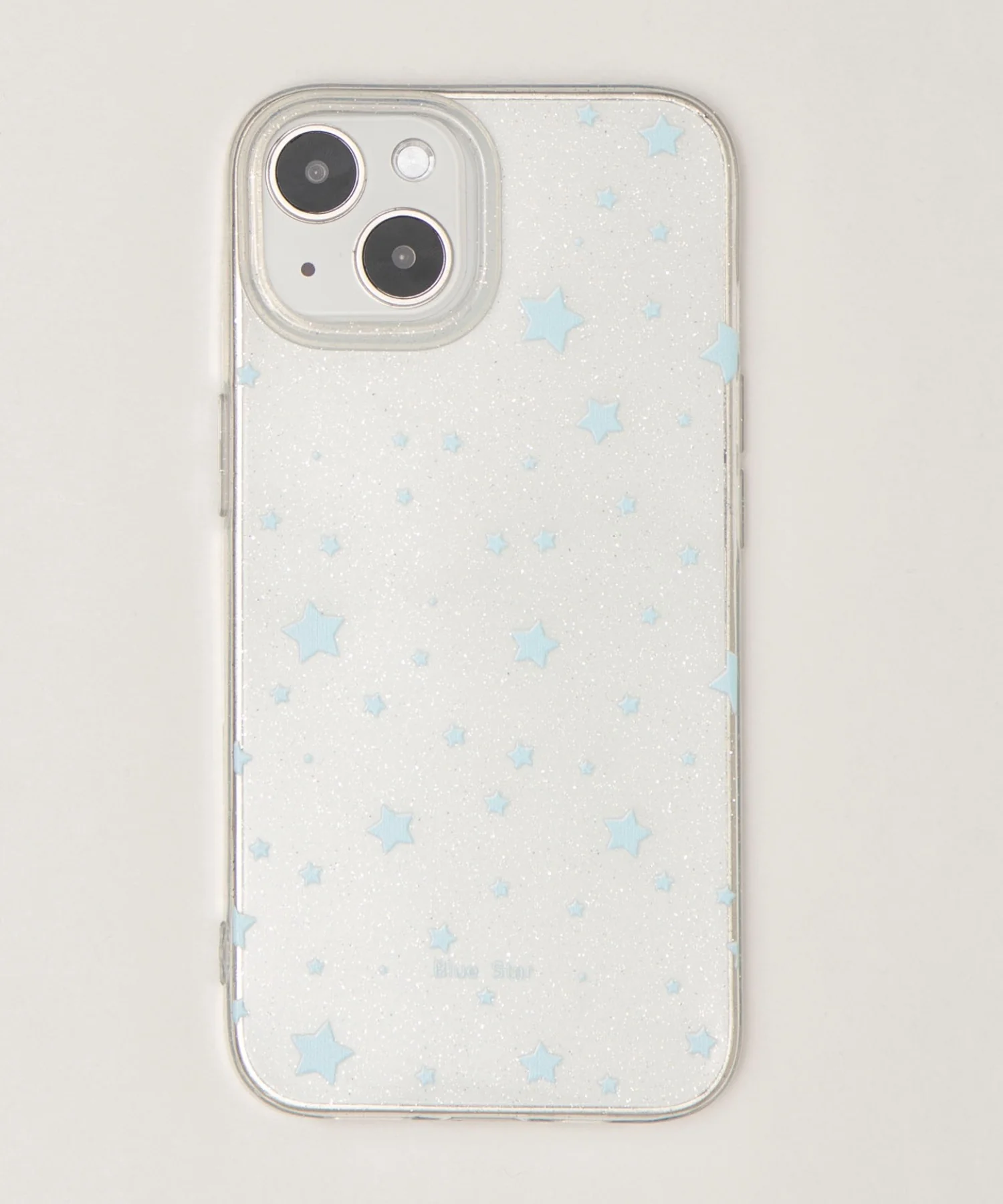 クリアキラキラスターiphoneケース