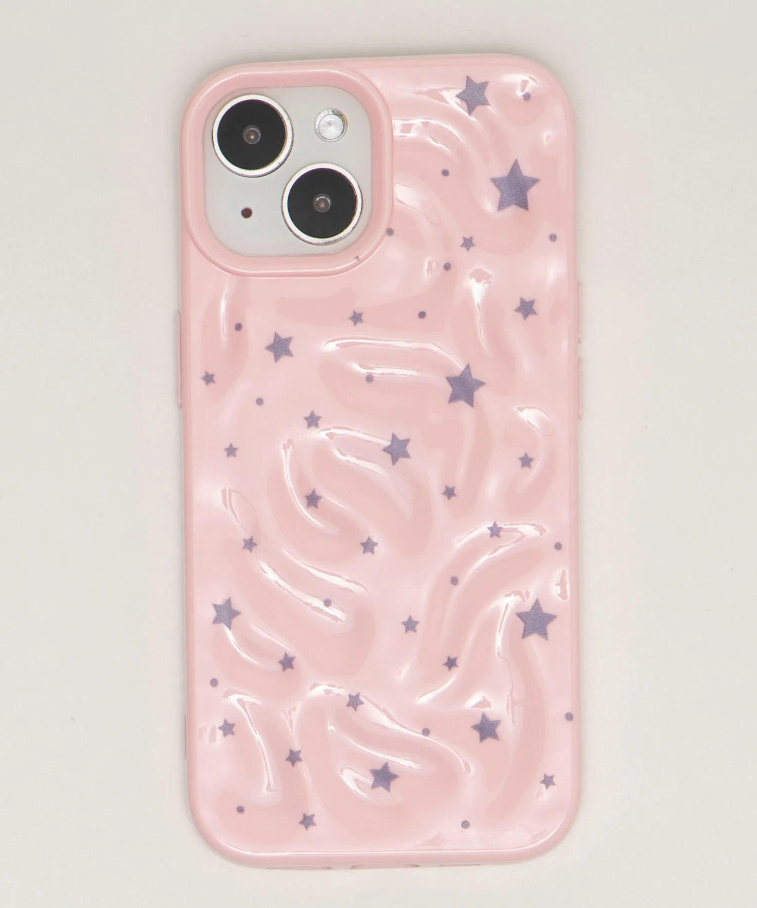 パステルスターiphoneケース(ピンク)