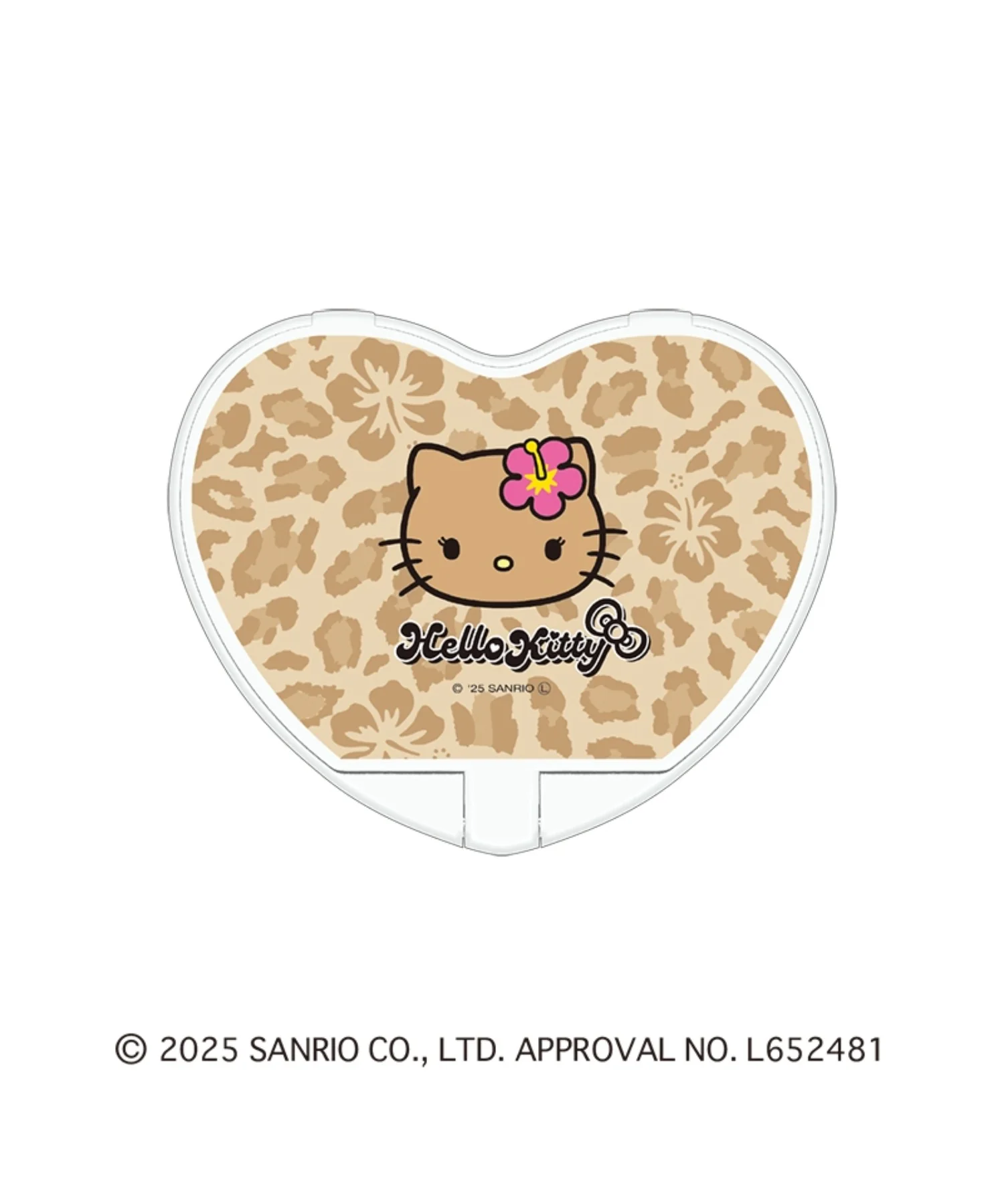 ハローキティ ハートミラー(日焼けデザイン)