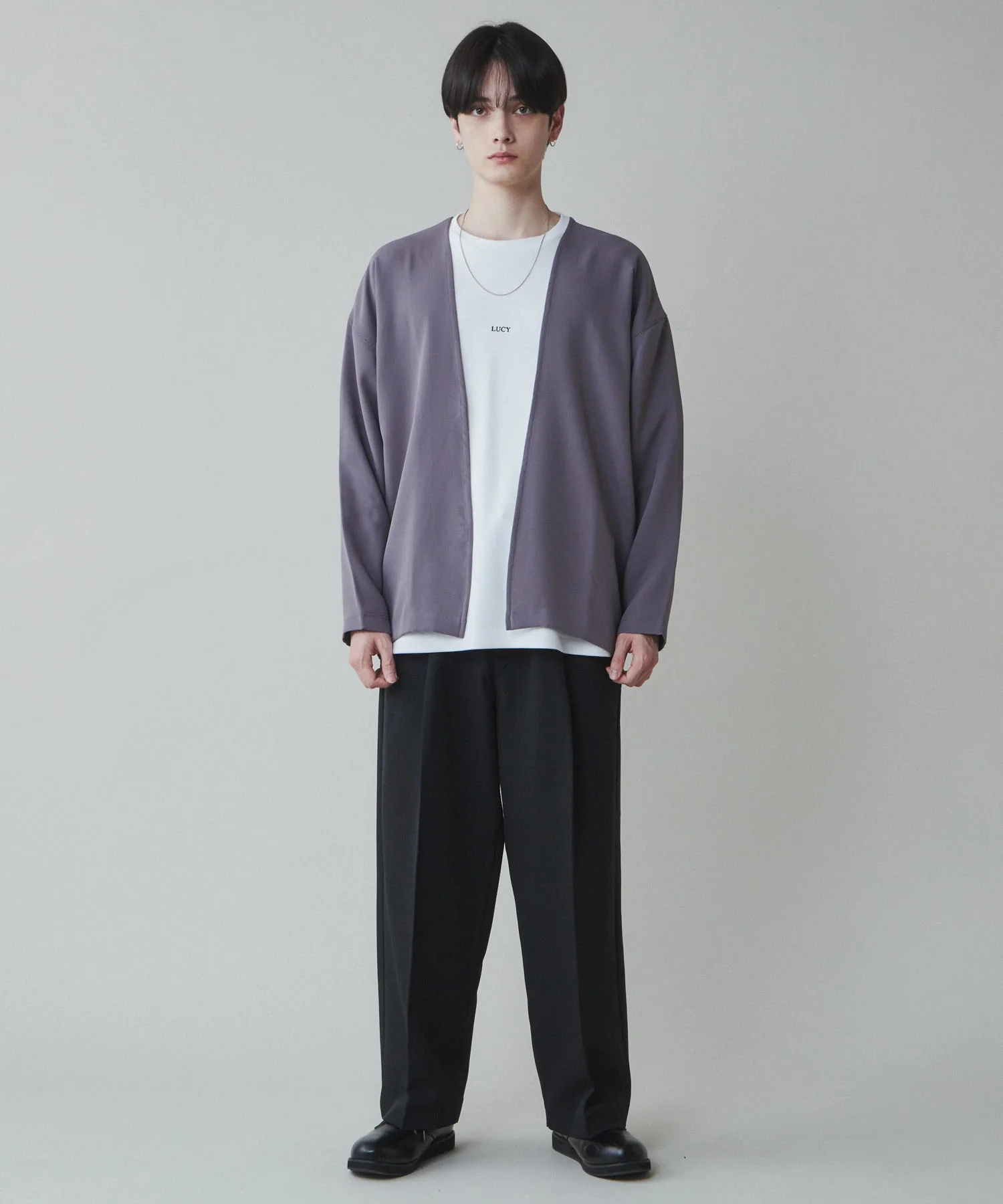ルーズシャツカーディガン - Image 11