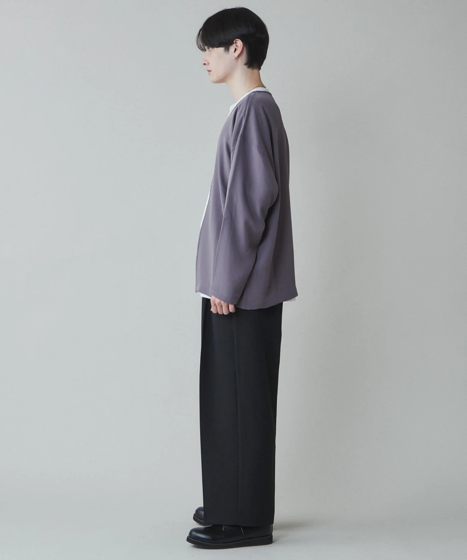 ルーズシャツカーディガン - Image 12