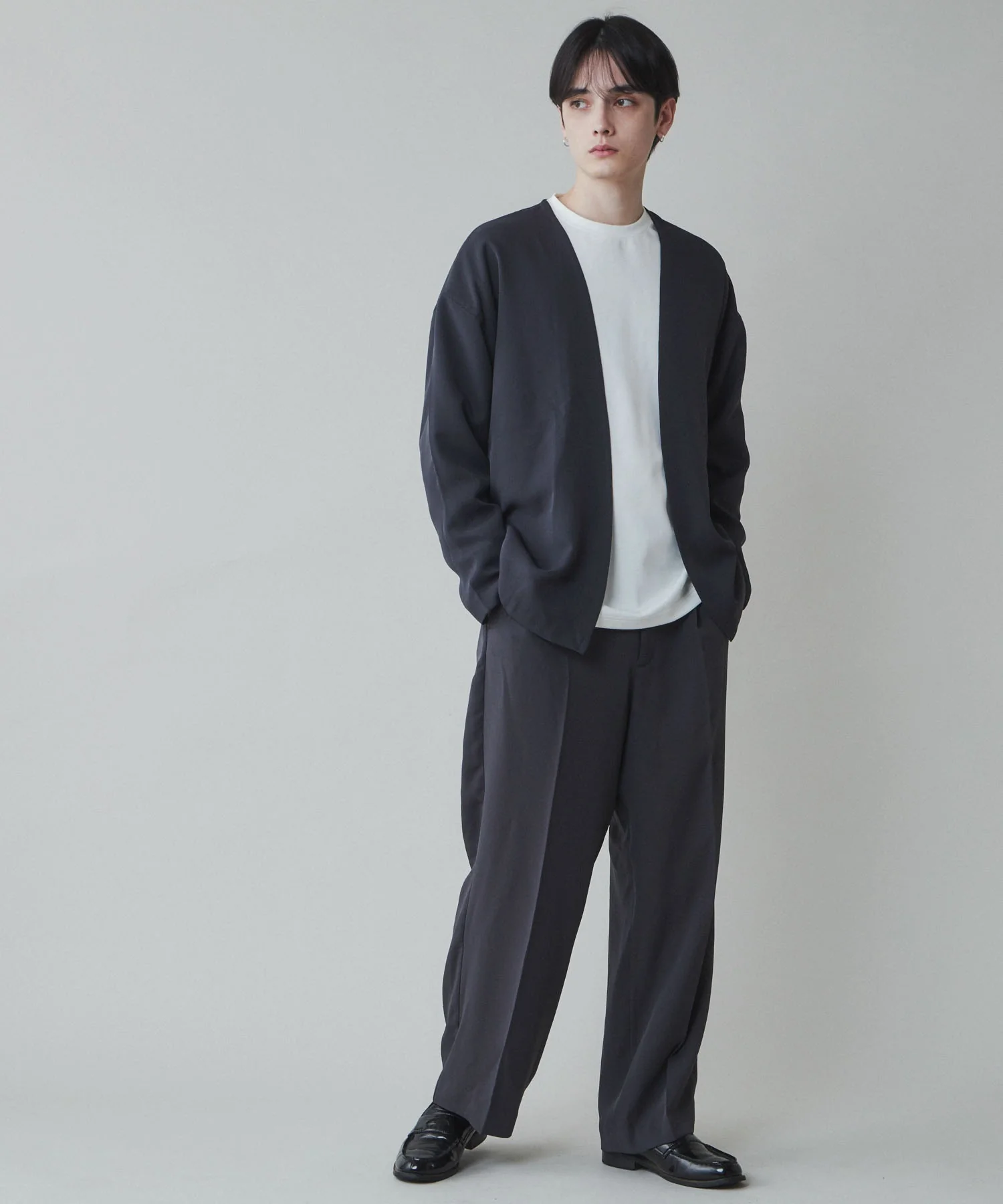 ルーズシャツカーディガン - Image 4
