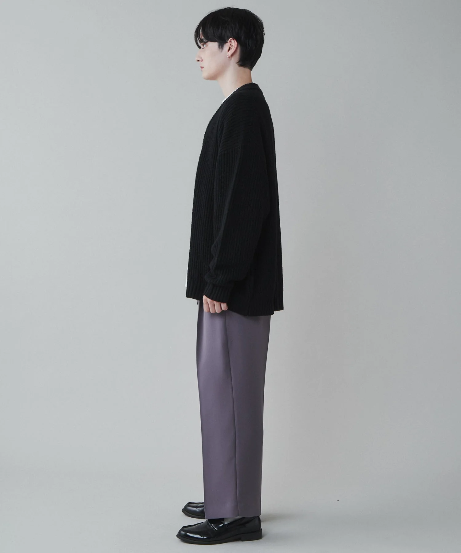 チェーン付きワイドスラックス - Image 11