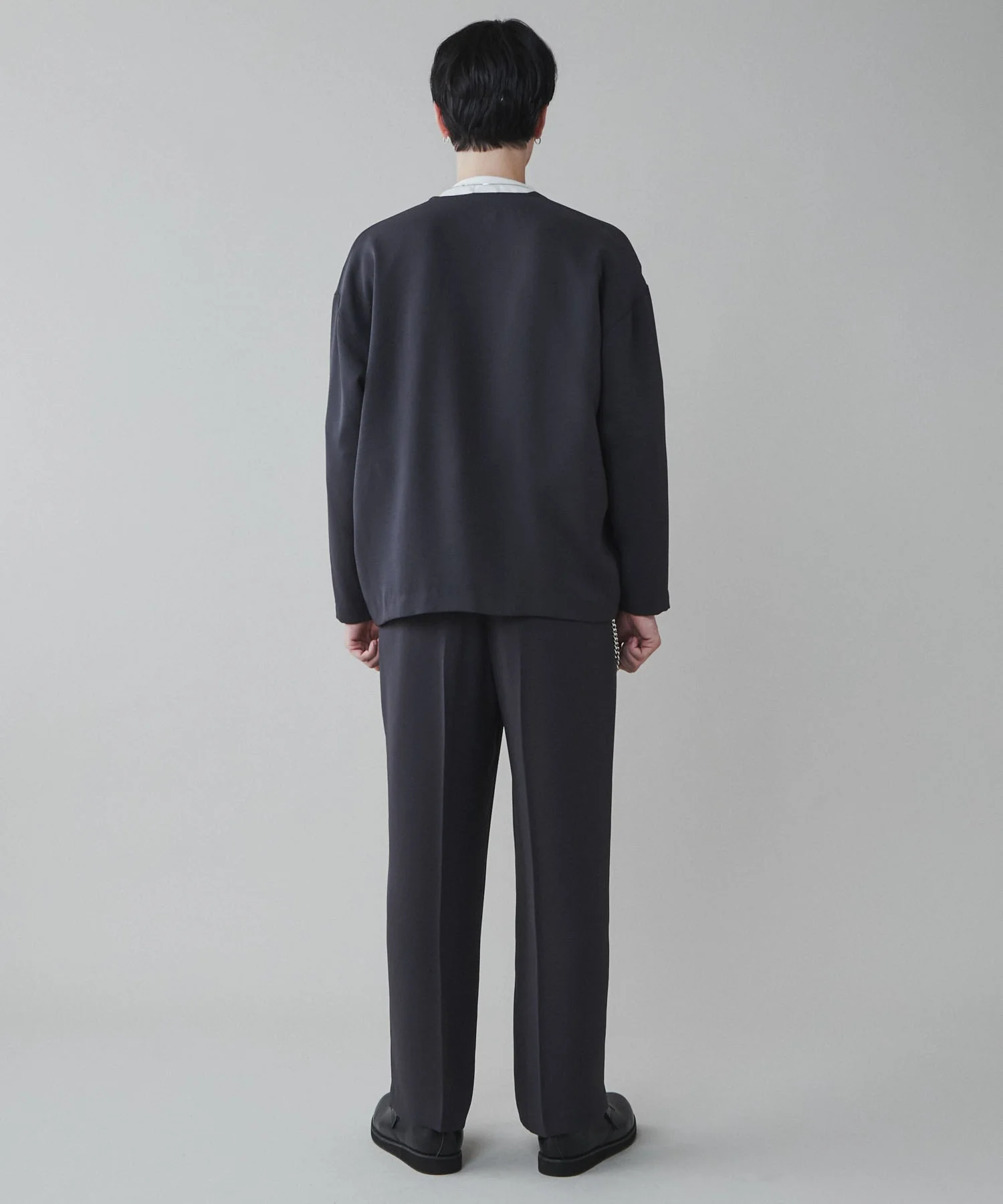 チェーン付きワイドスラックス - Image 16