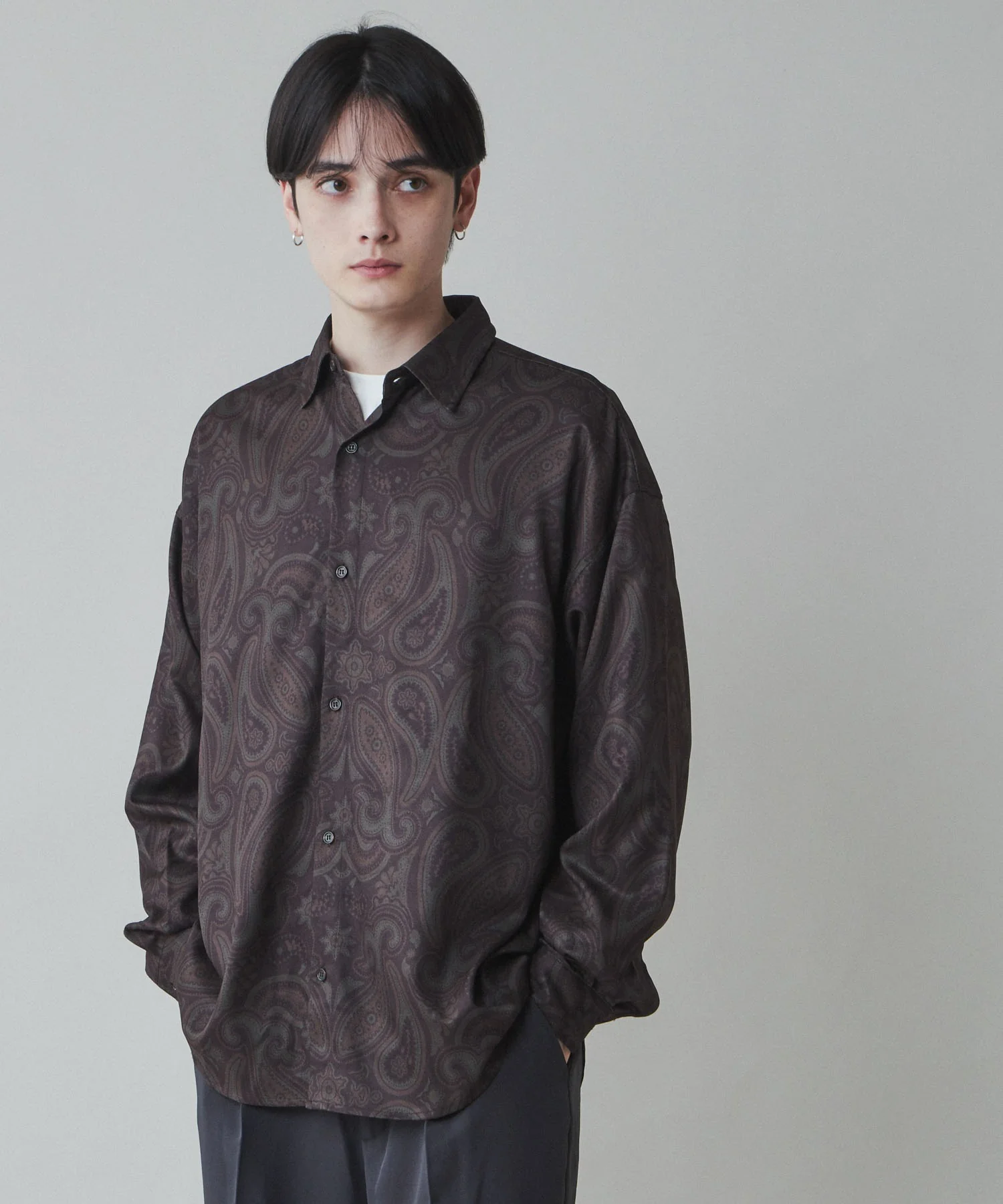 アムンゼン総柄BIGシャツ - Image 3