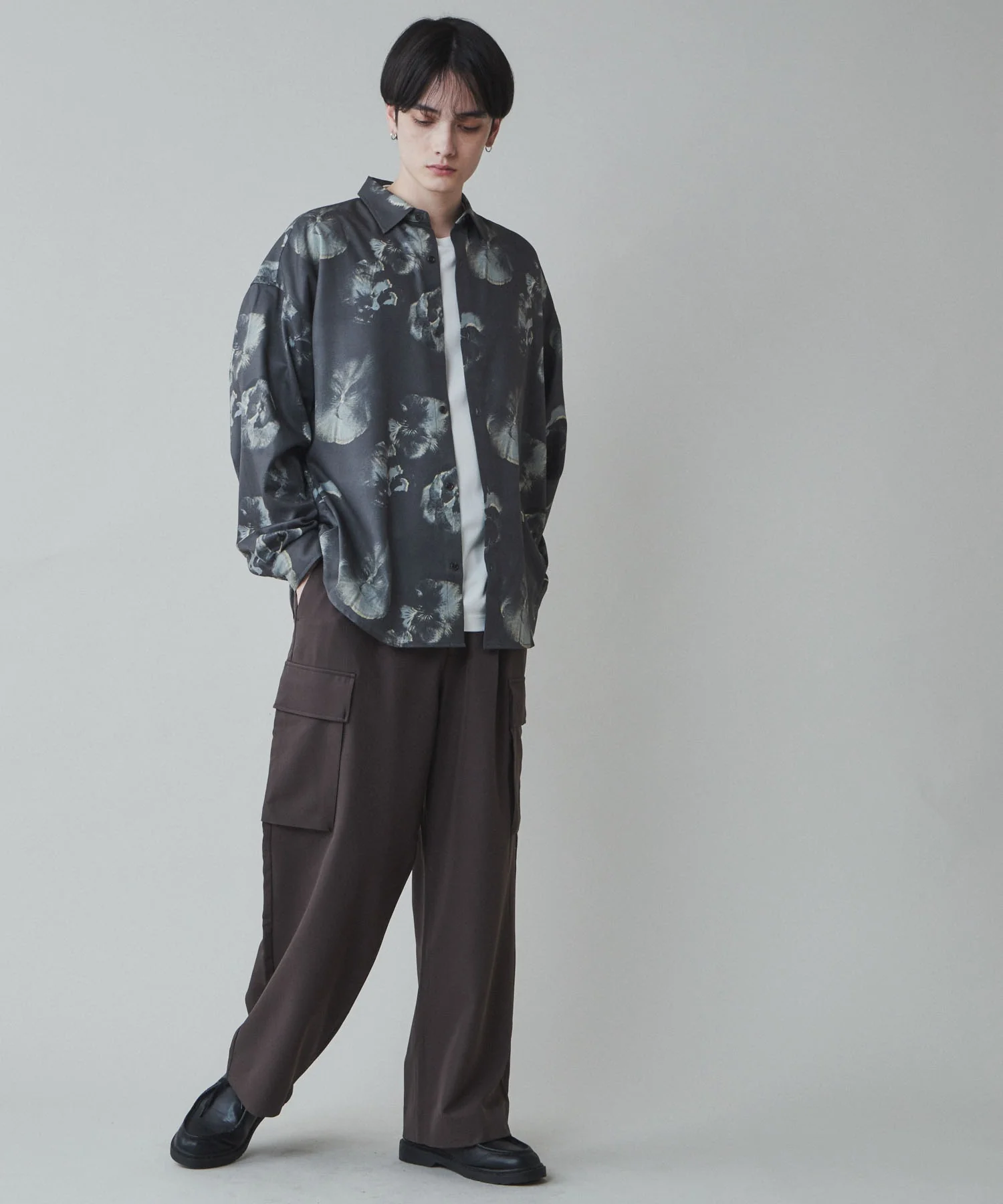アムンゼン総柄BIGシャツ - Image 6