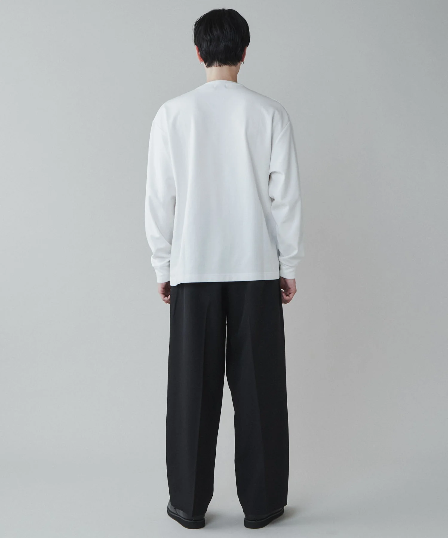 トロミベルト付きワイドスラックス - Image 20