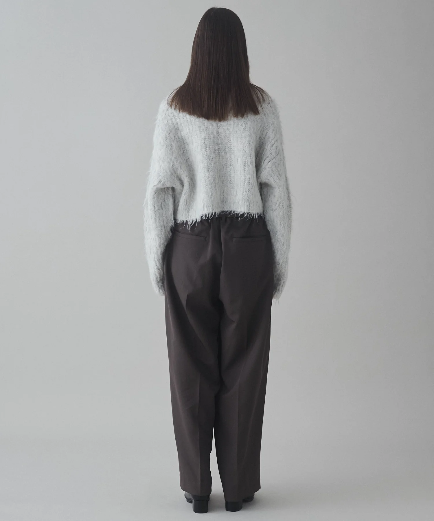 トロミベルト付きワイドスラックス - Image 38