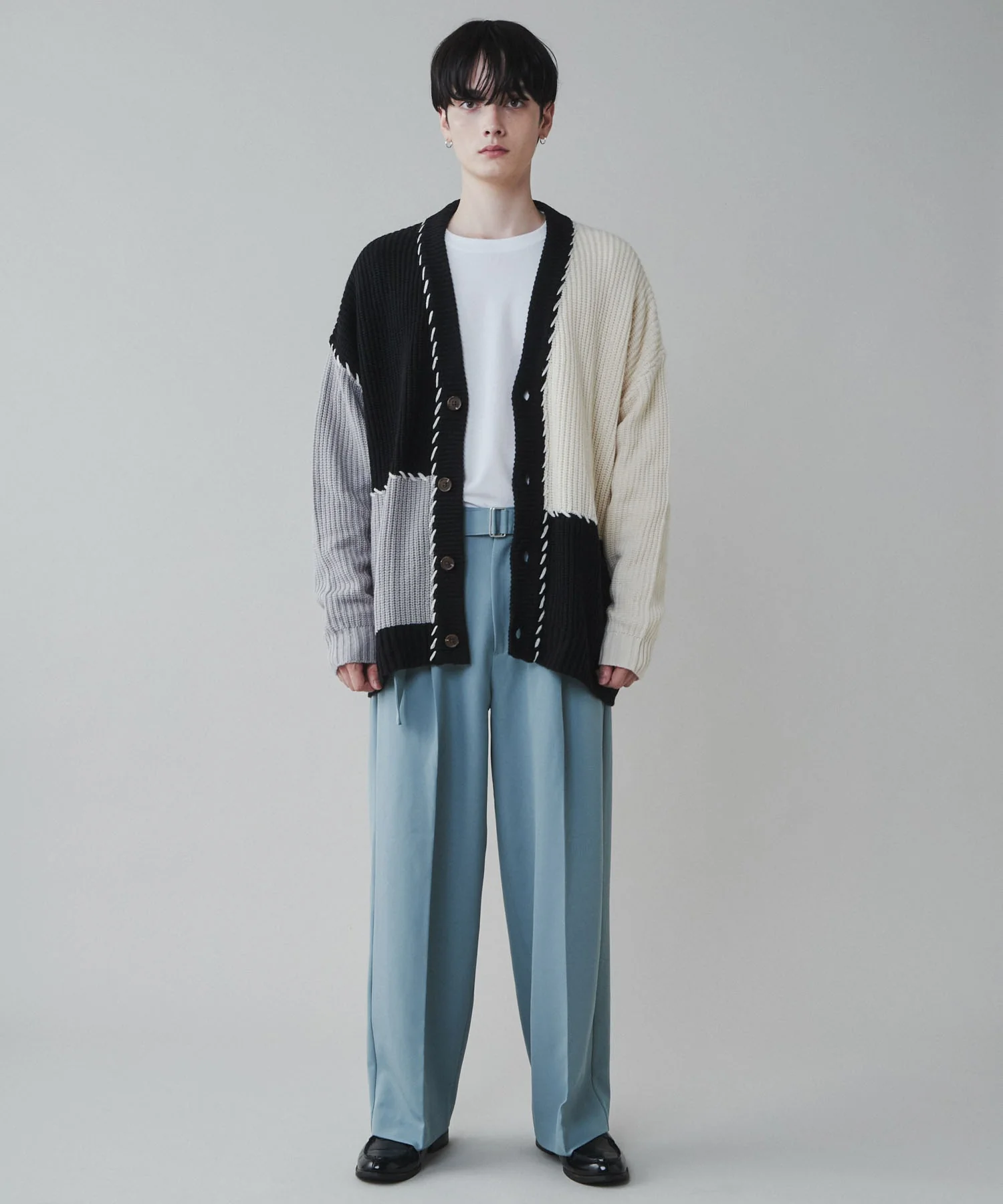 トロミベルト付きワイドスラックス - Image 40
