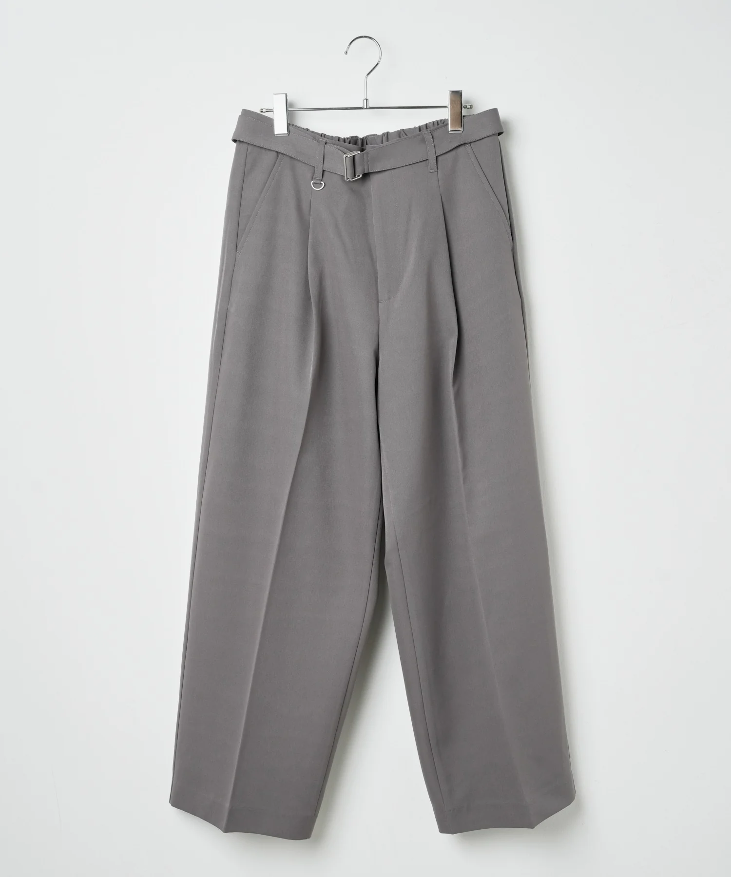 トロミベルト付きワイドスラックス - Image 44