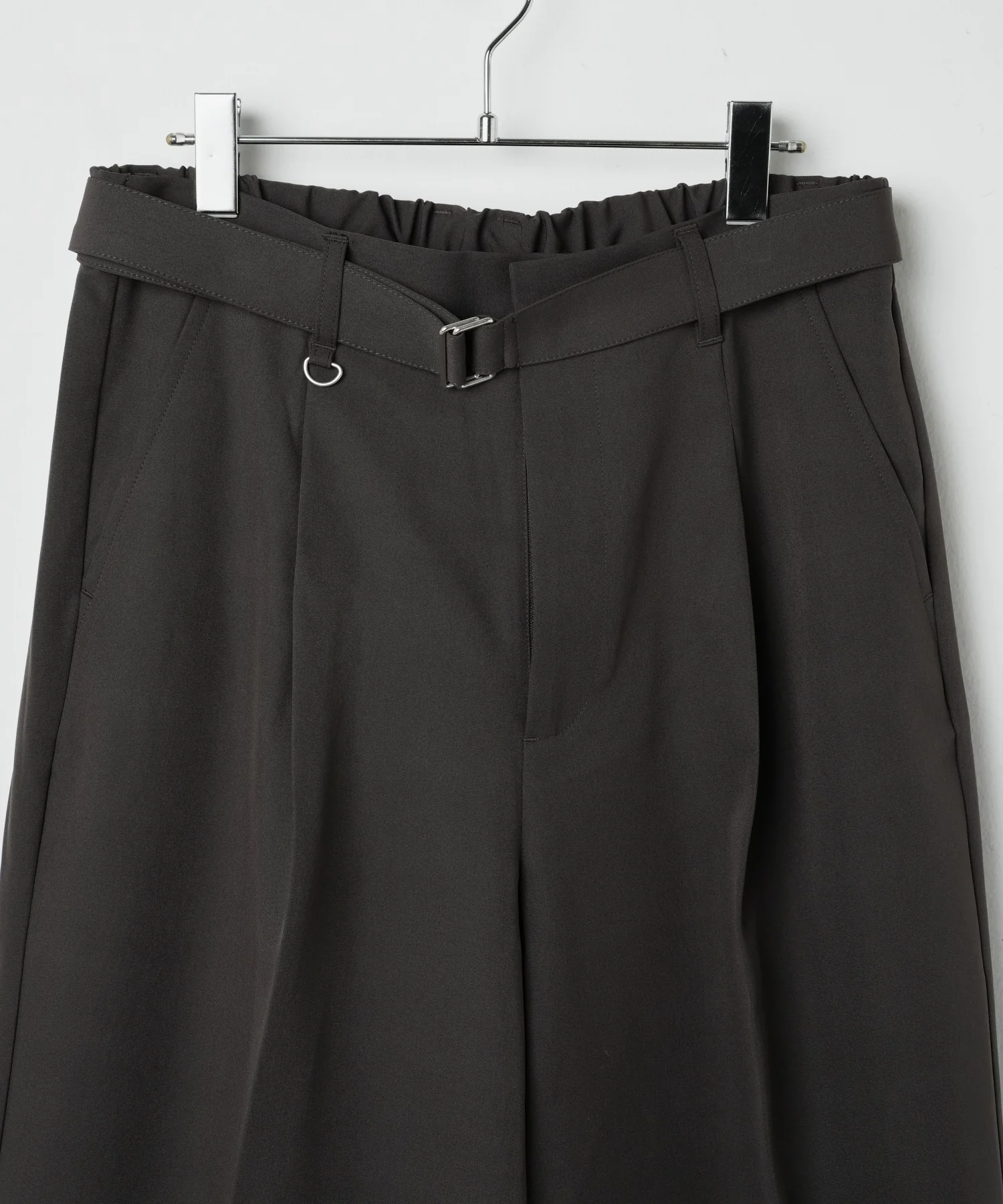 トロミベルト付きワイドスラックス - Image 49