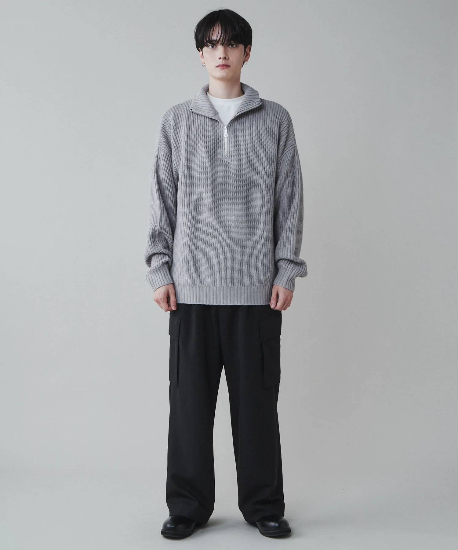 トロミ　ルーズカーゴスラックス - Image 14