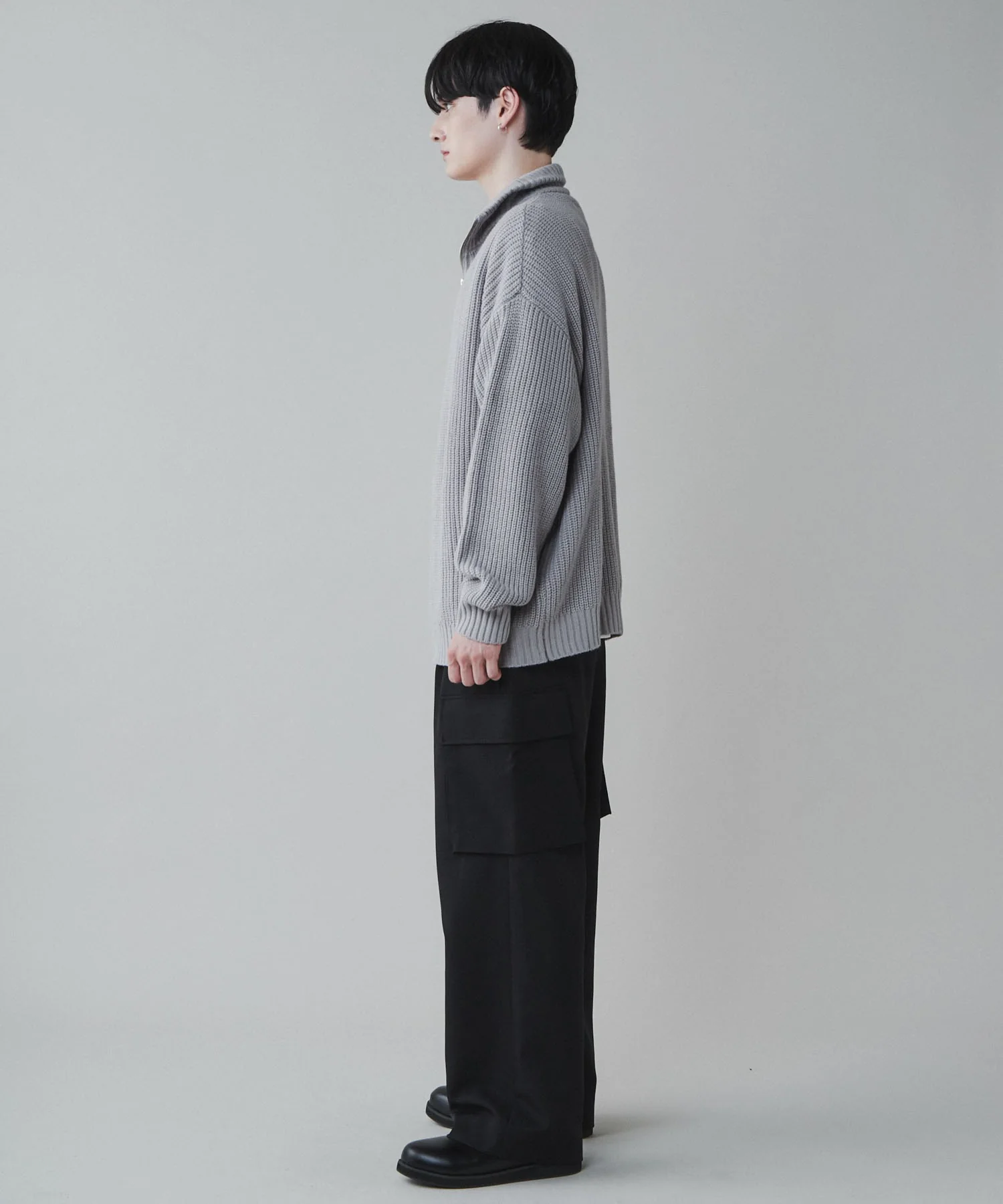 トロミ　ルーズカーゴスラックス - Image 15