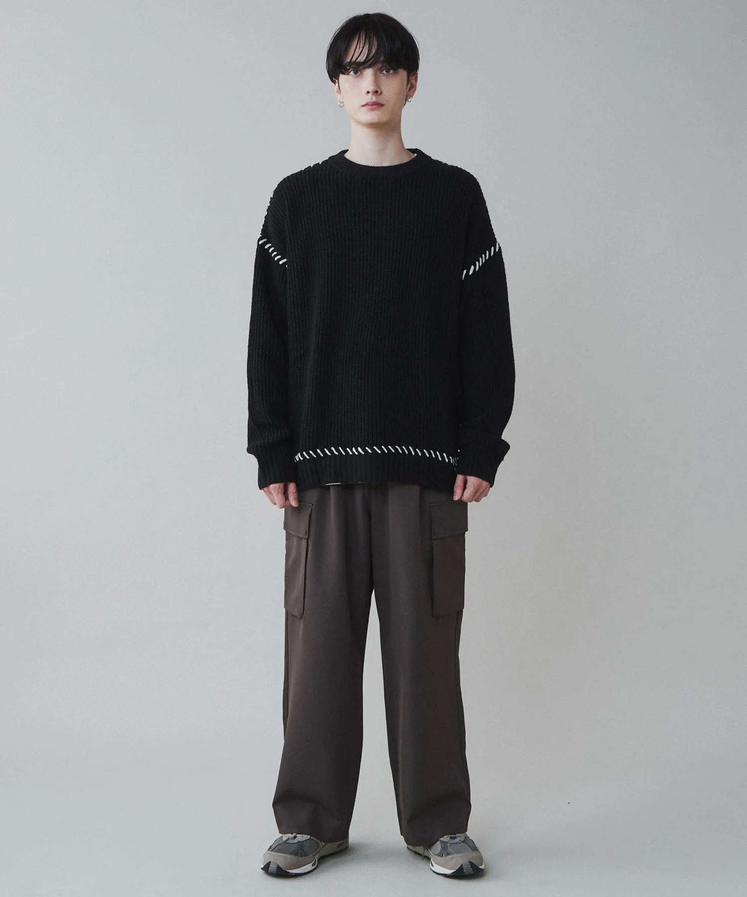 トロミ　ルーズカーゴスラックス - Image 18
