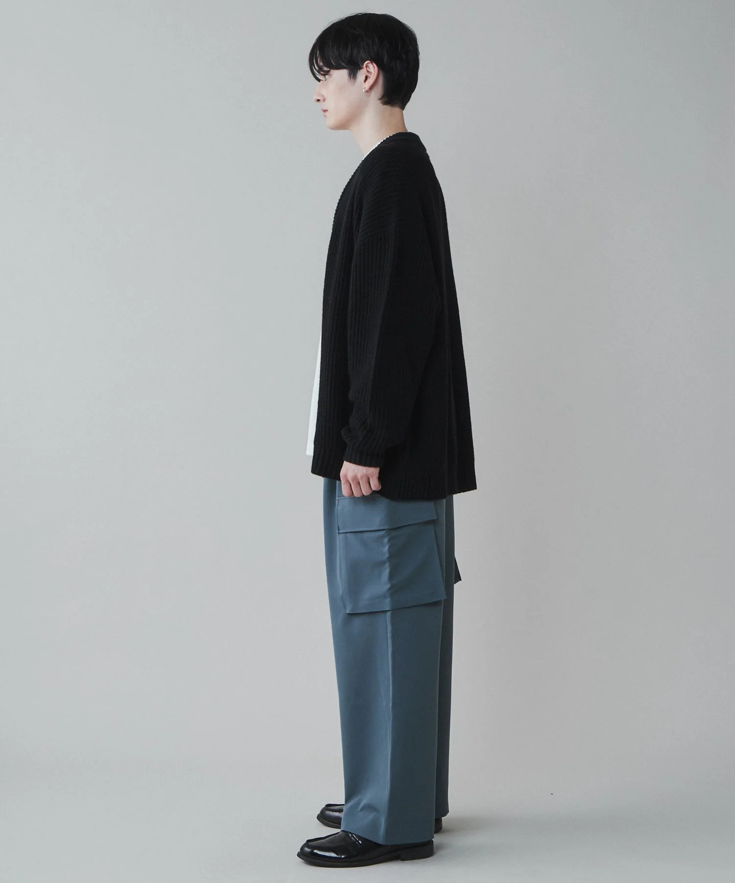 トロミ　ルーズカーゴスラックス - Image 23