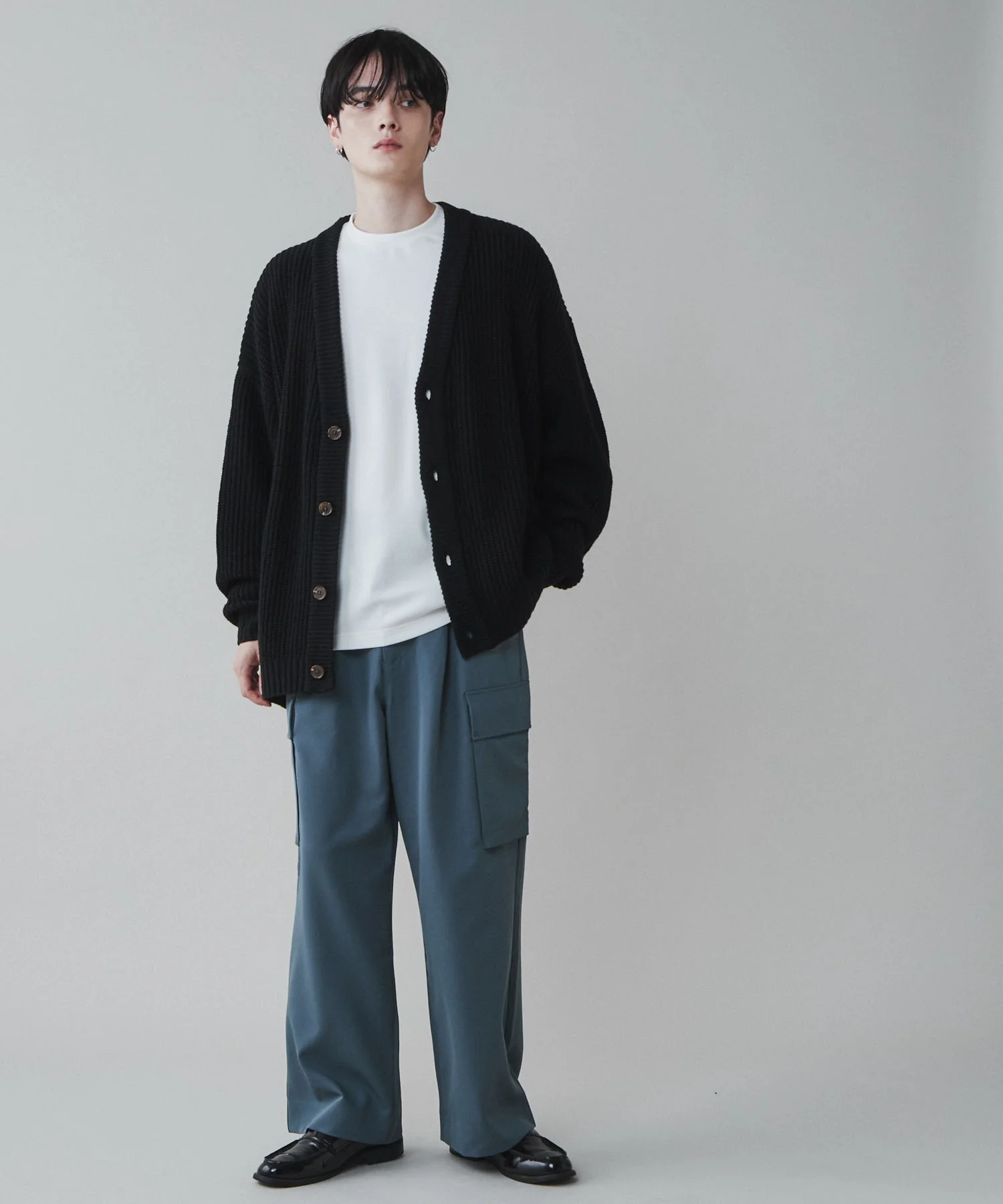 トロミ　ルーズカーゴスラックス - Image 6