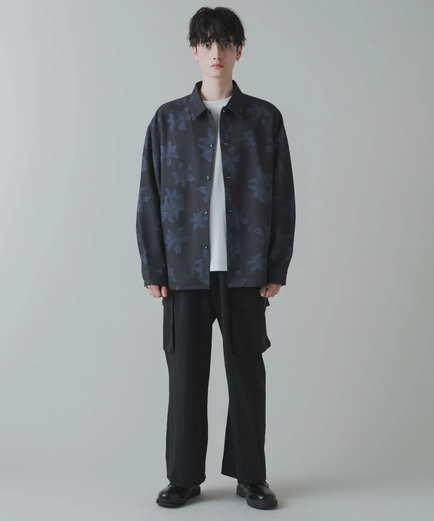 トロミ　総柄BIGシャツ - Image 16
