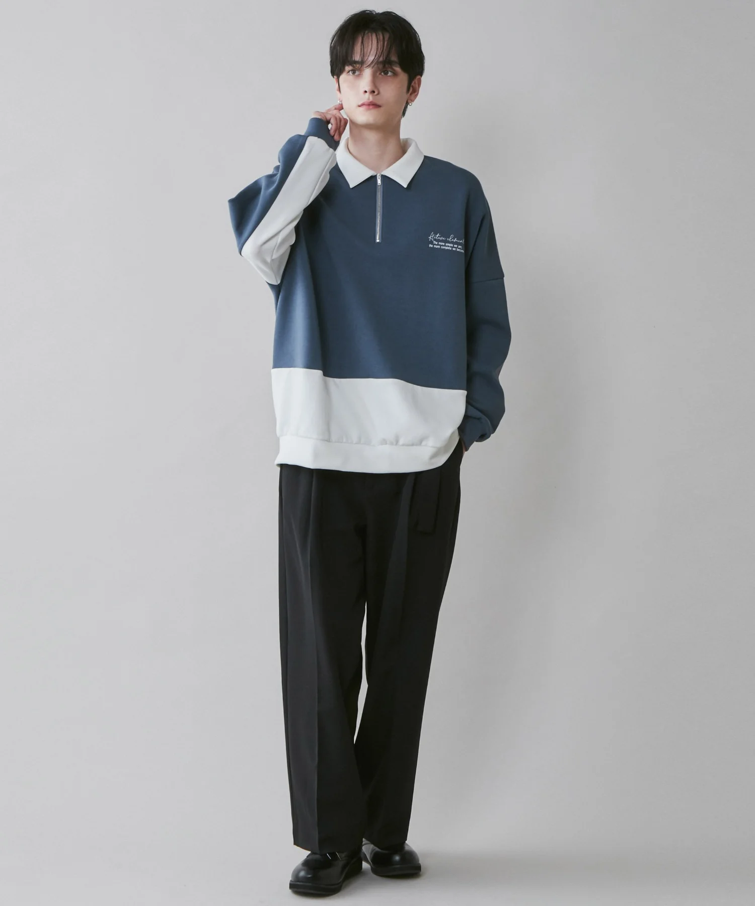 ドルマンハーフジップPO - Image 3