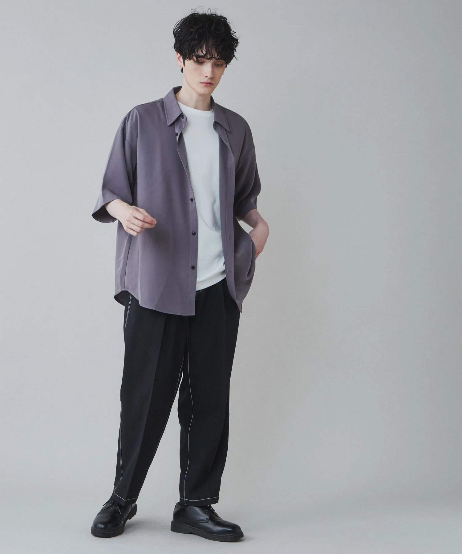 イージーケア2タックワイドスラックス - Image 51