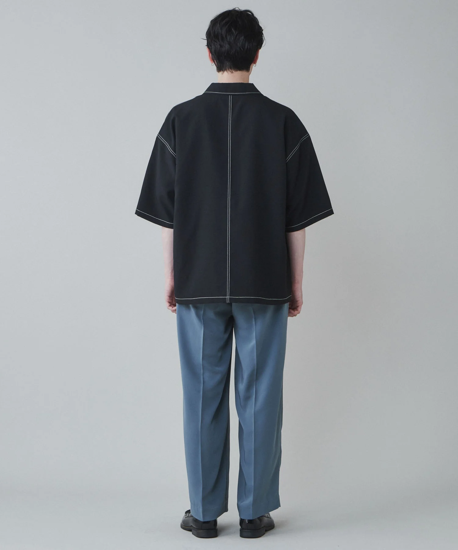 トロミベルト付きワイドスラックス - Image 32
