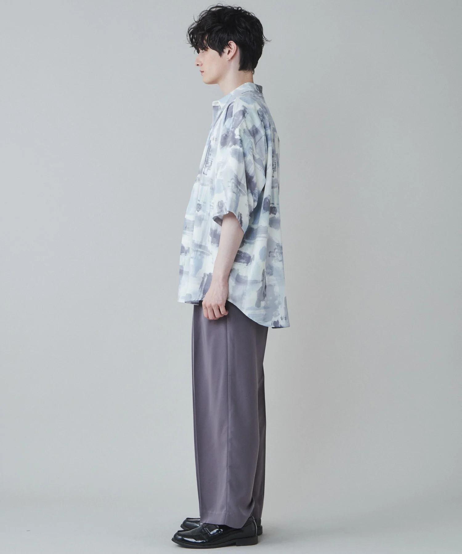 トロミベルト付きワイドスラックス - Image 35