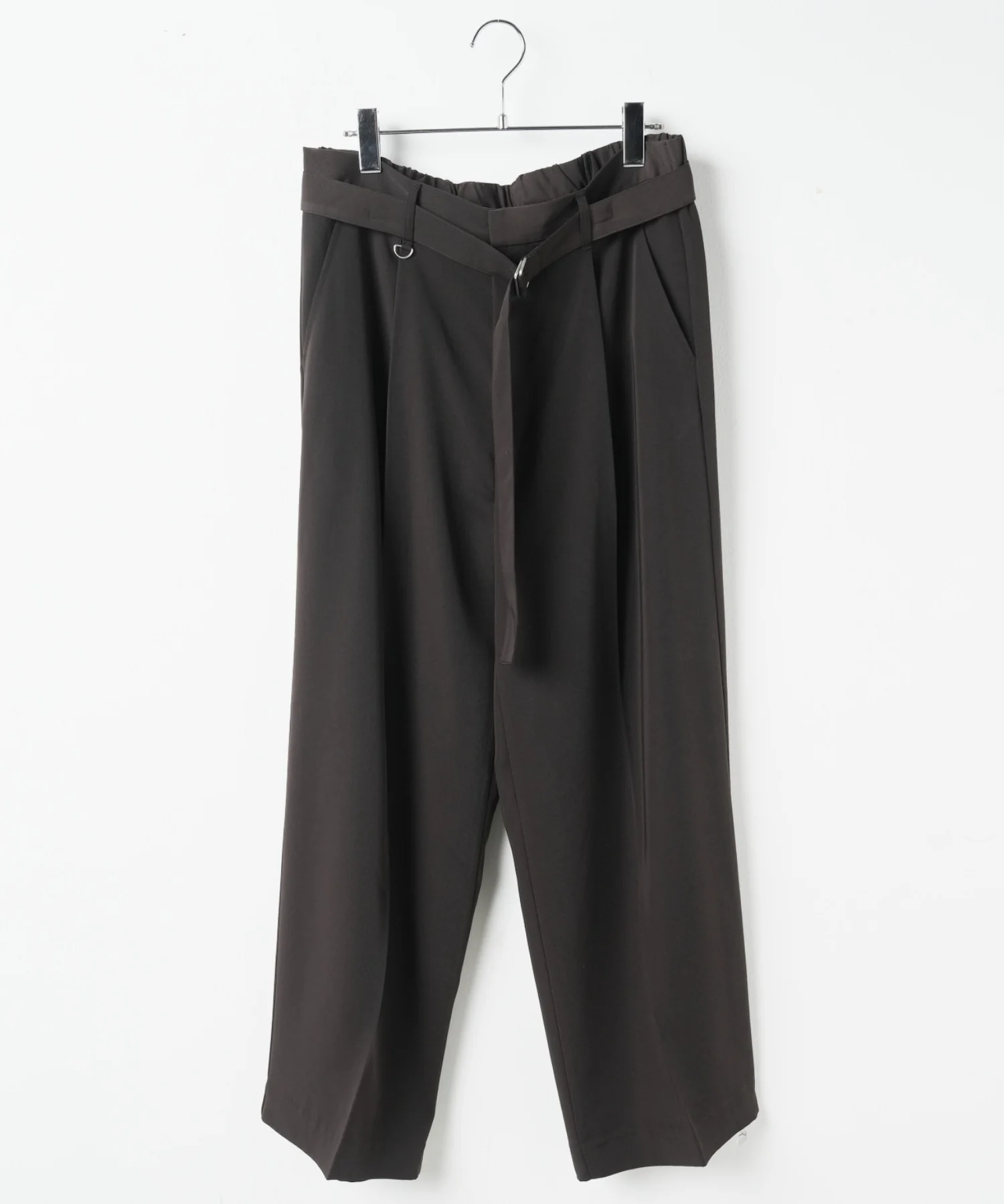 トロミベルト付きワイドスラックス - Image 45