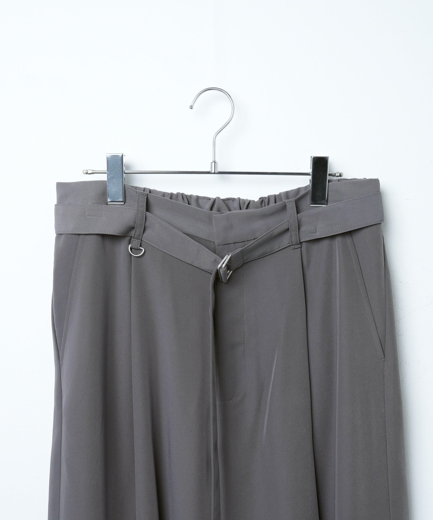 トロミベルト付きワイドスラックス - Image 49