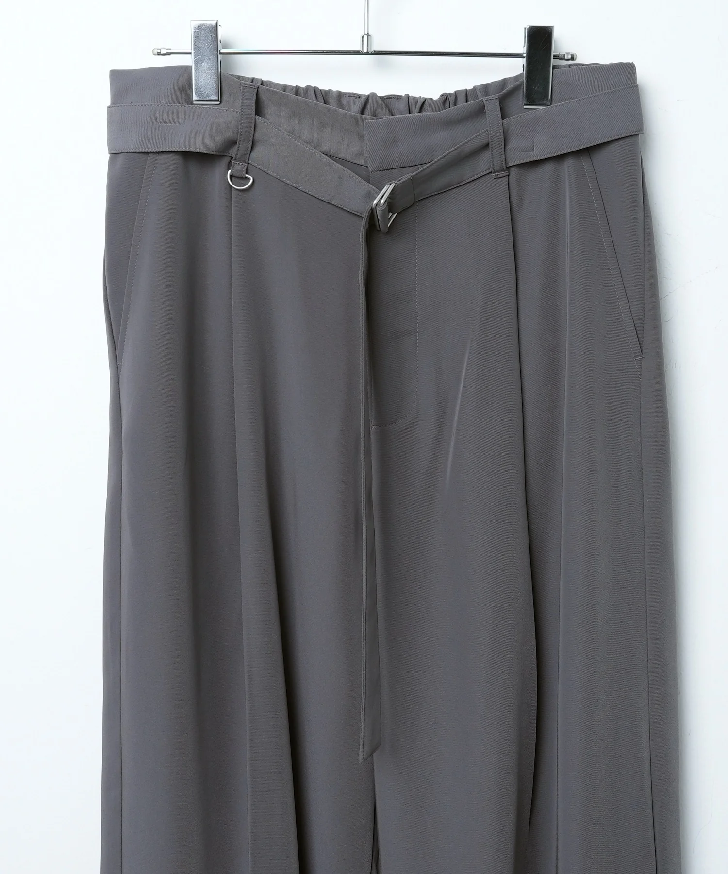 トロミベルト付きワイドスラックス - Image 51