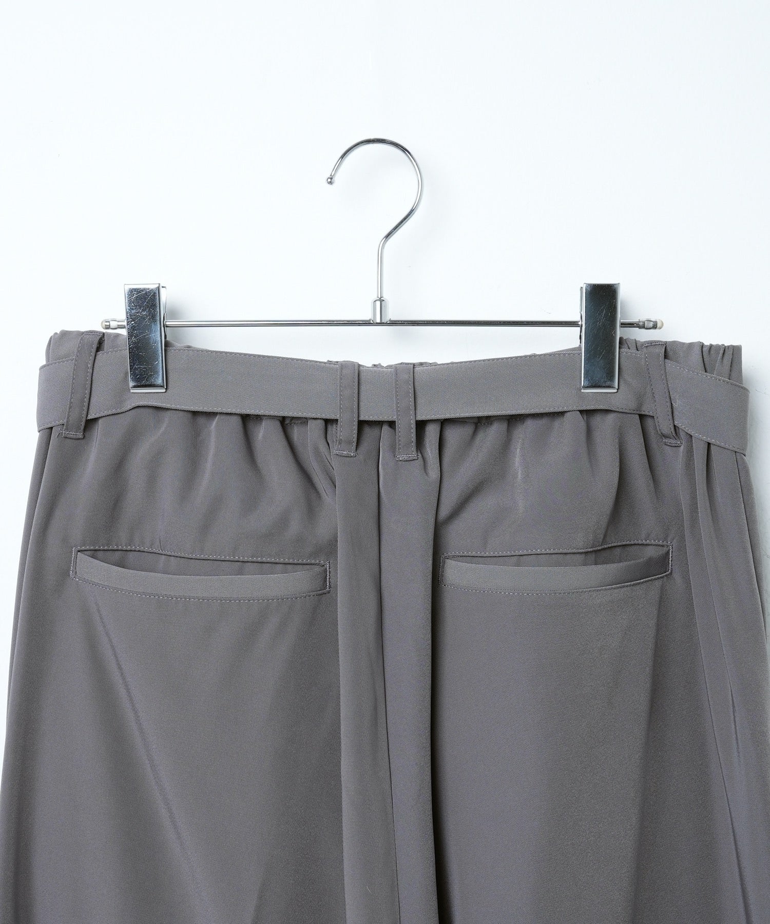 トロミベルト付きワイドスラックス - Image 55