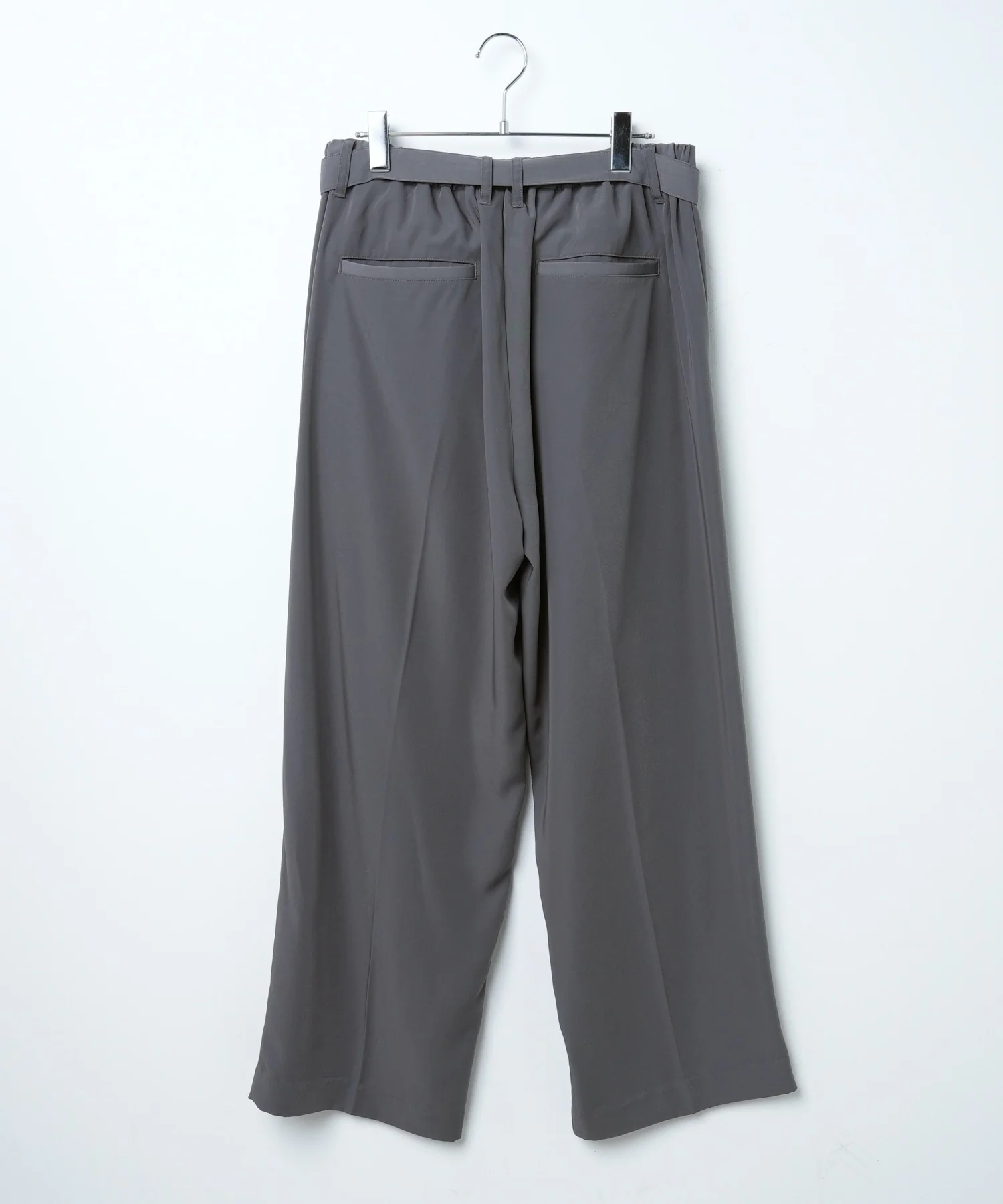 トロミベルト付きワイドスラックス - Image 57