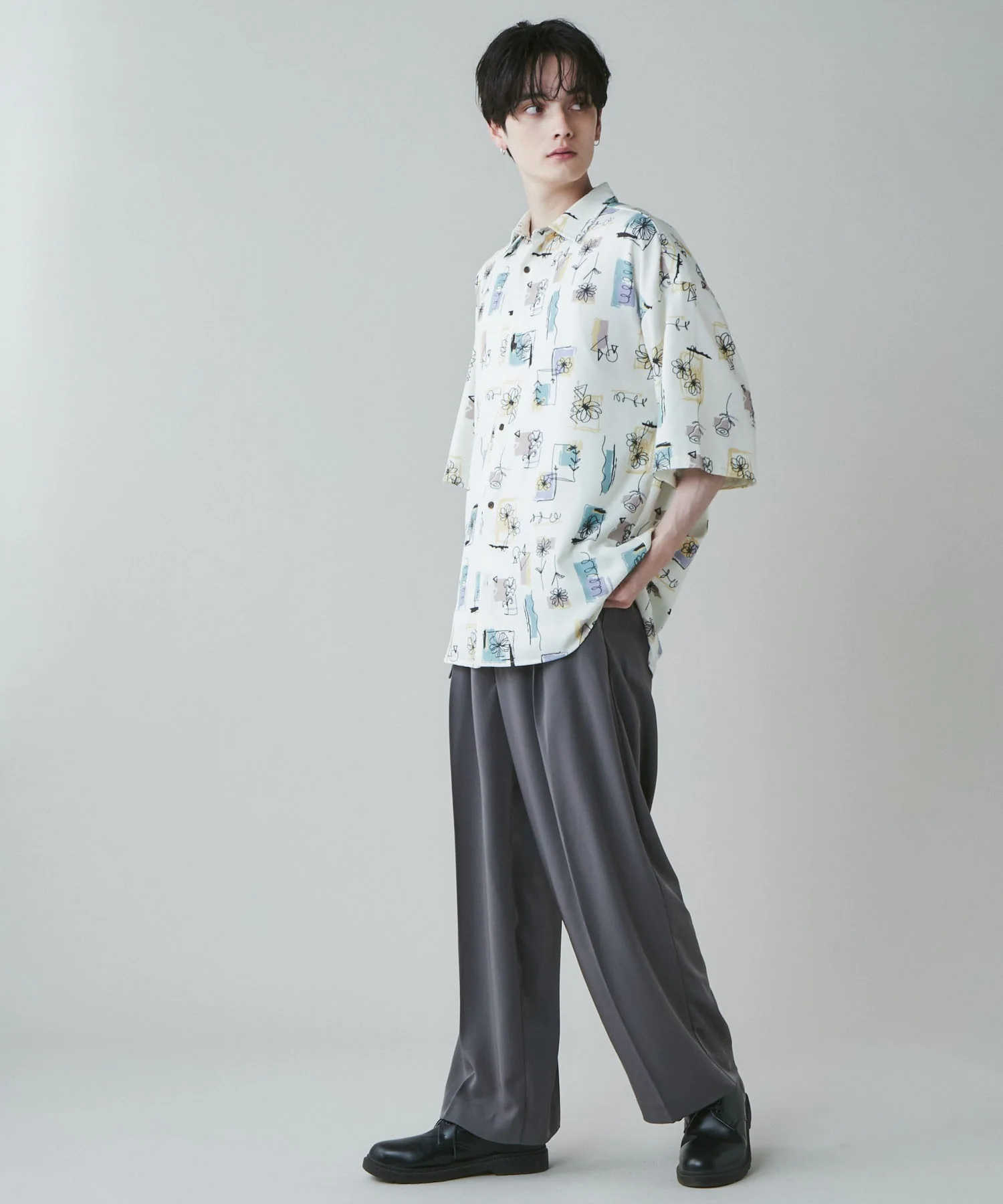 アムンゼン総柄BIGシャツ - Image 16