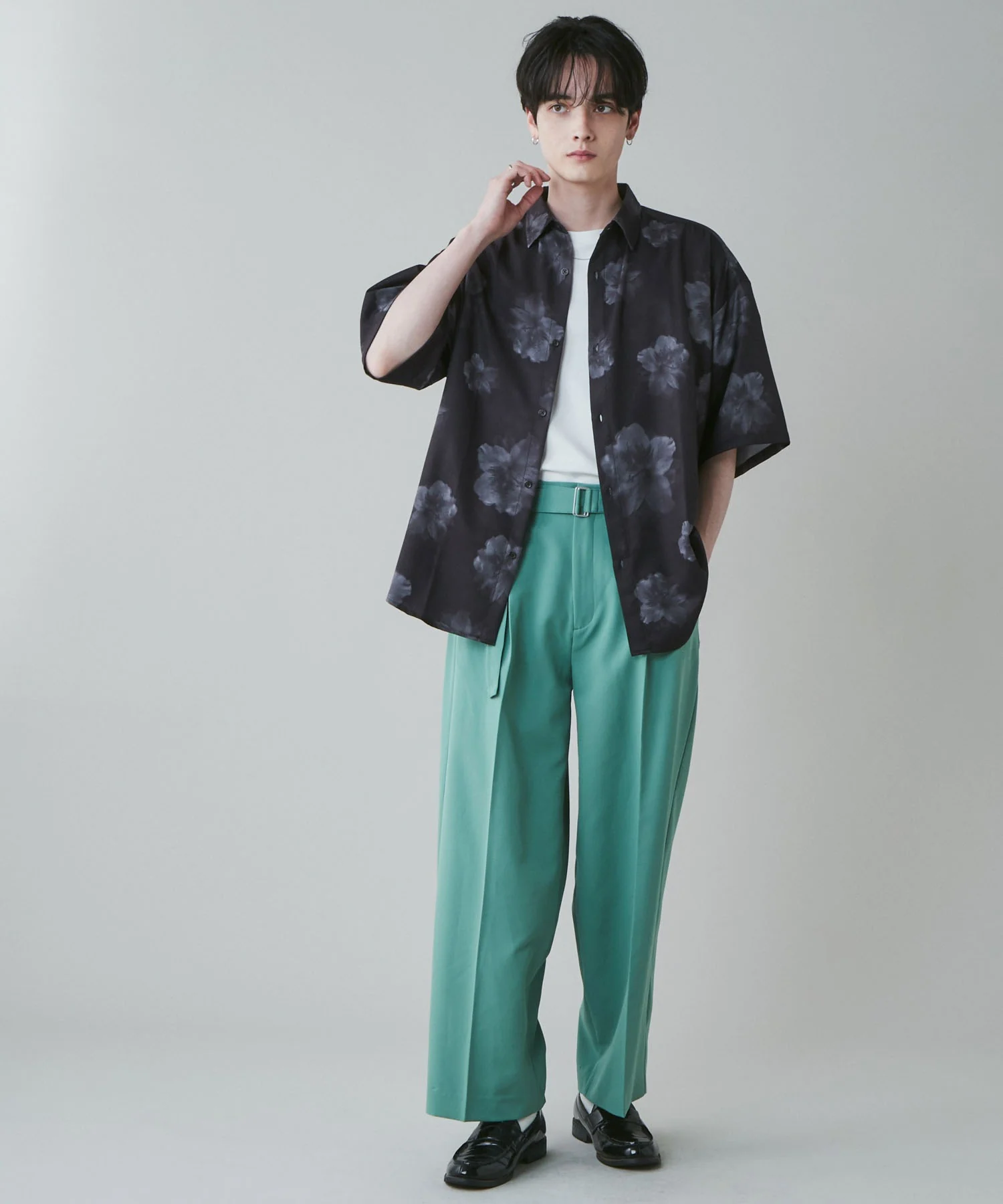 アムンゼン総柄BIGシャツ - Image 17