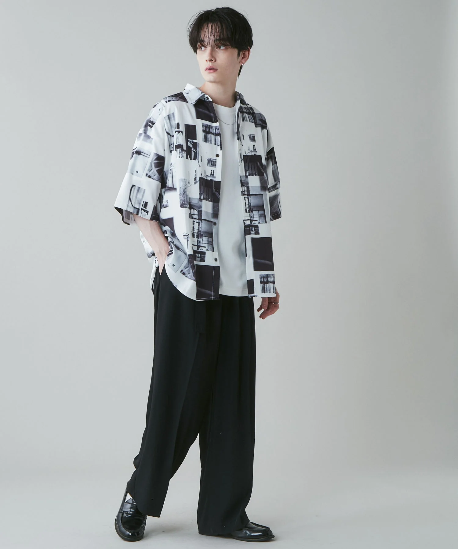 アムンゼン総柄BIGシャツ - Image 20