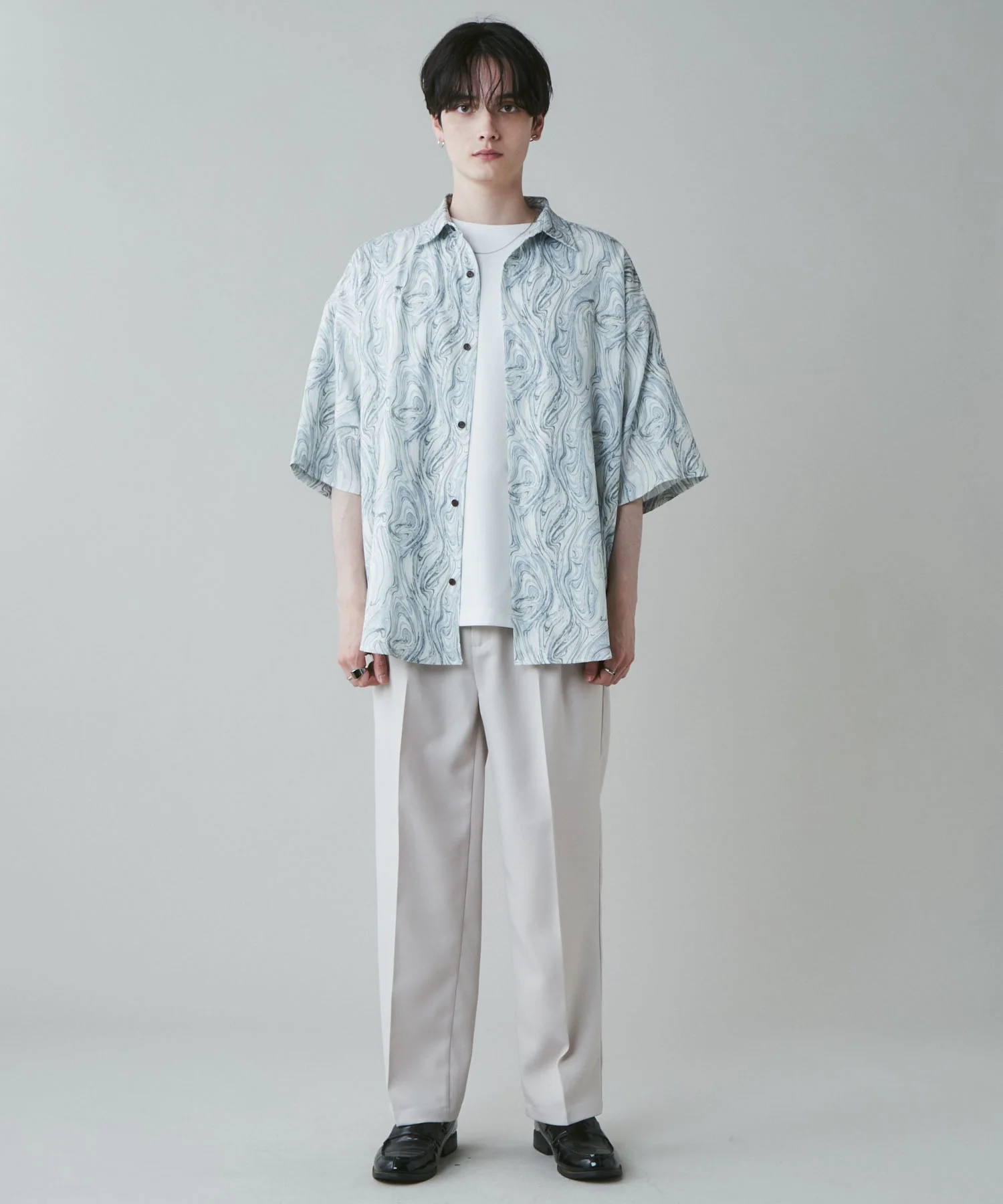 アムンゼン総柄BIGシャツ - Image 22