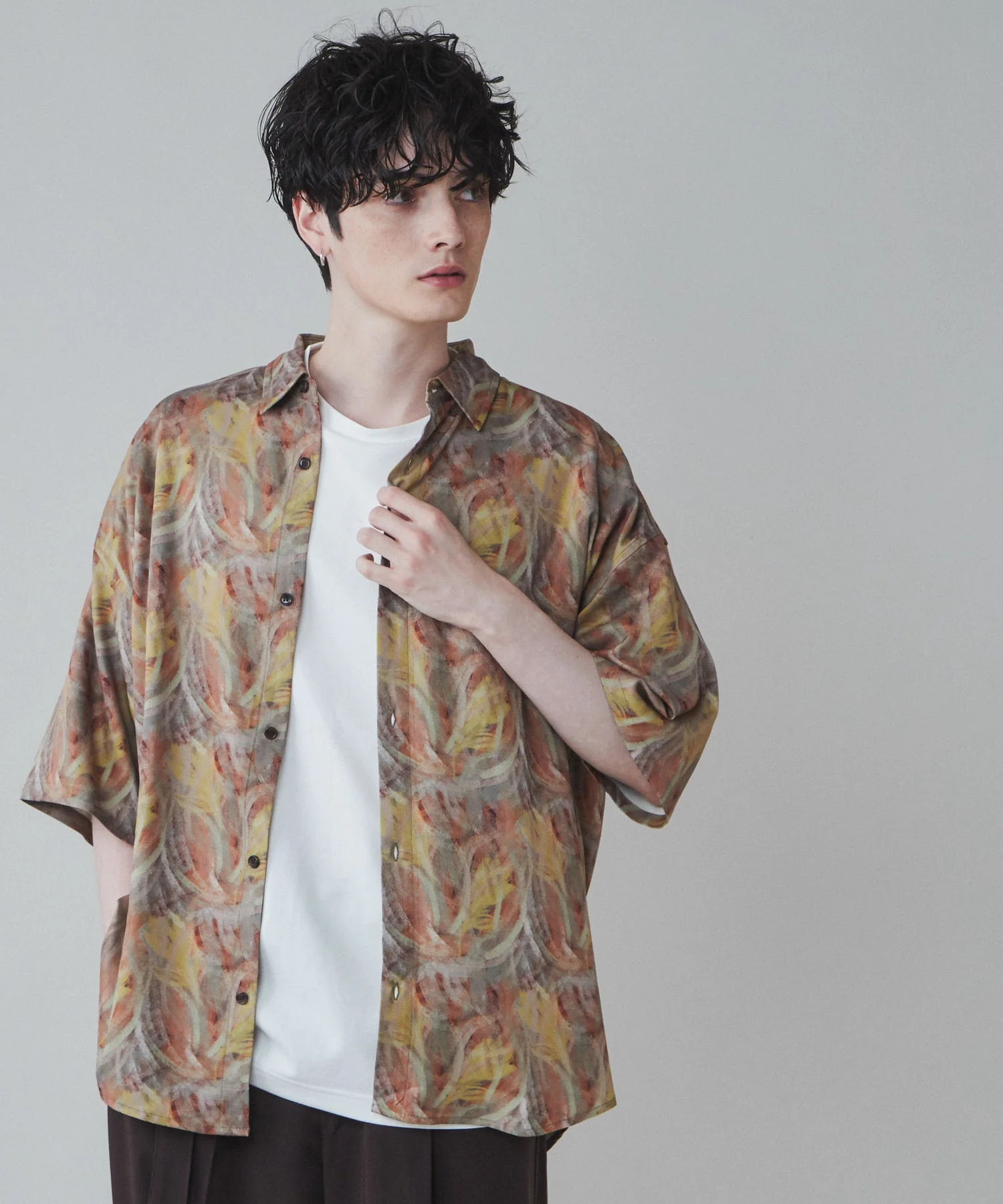 アムンゼン総柄BIGシャツ - Image 4