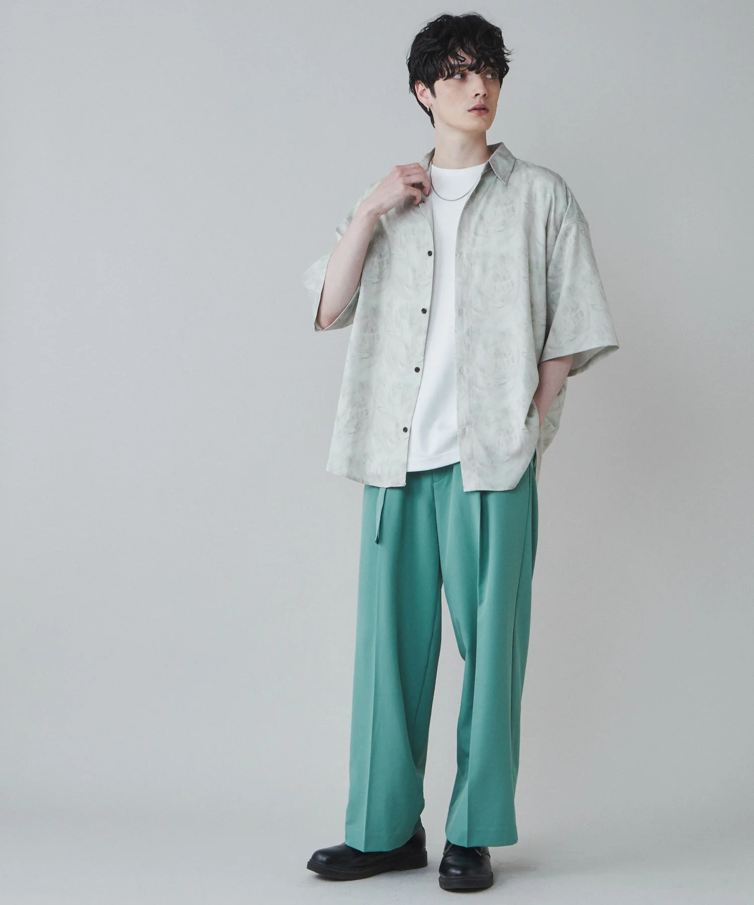 アムンゼン総柄BIGシャツ - Image 49