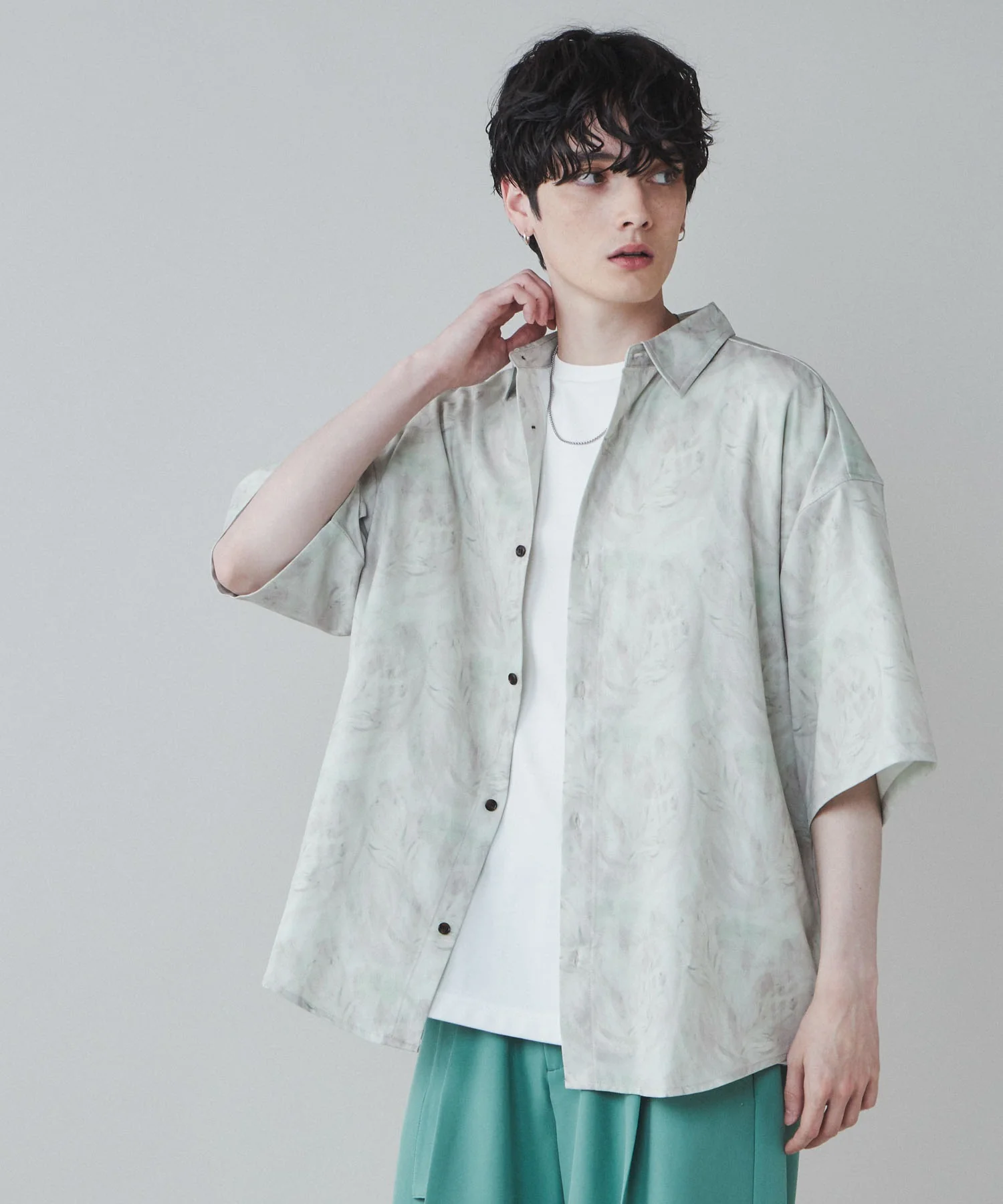アムンゼン総柄BIGシャツ - Image 5