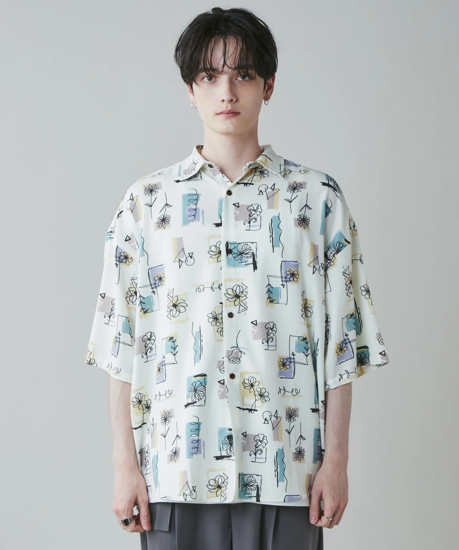 アムンゼン総柄BIGシャツ - Image 55