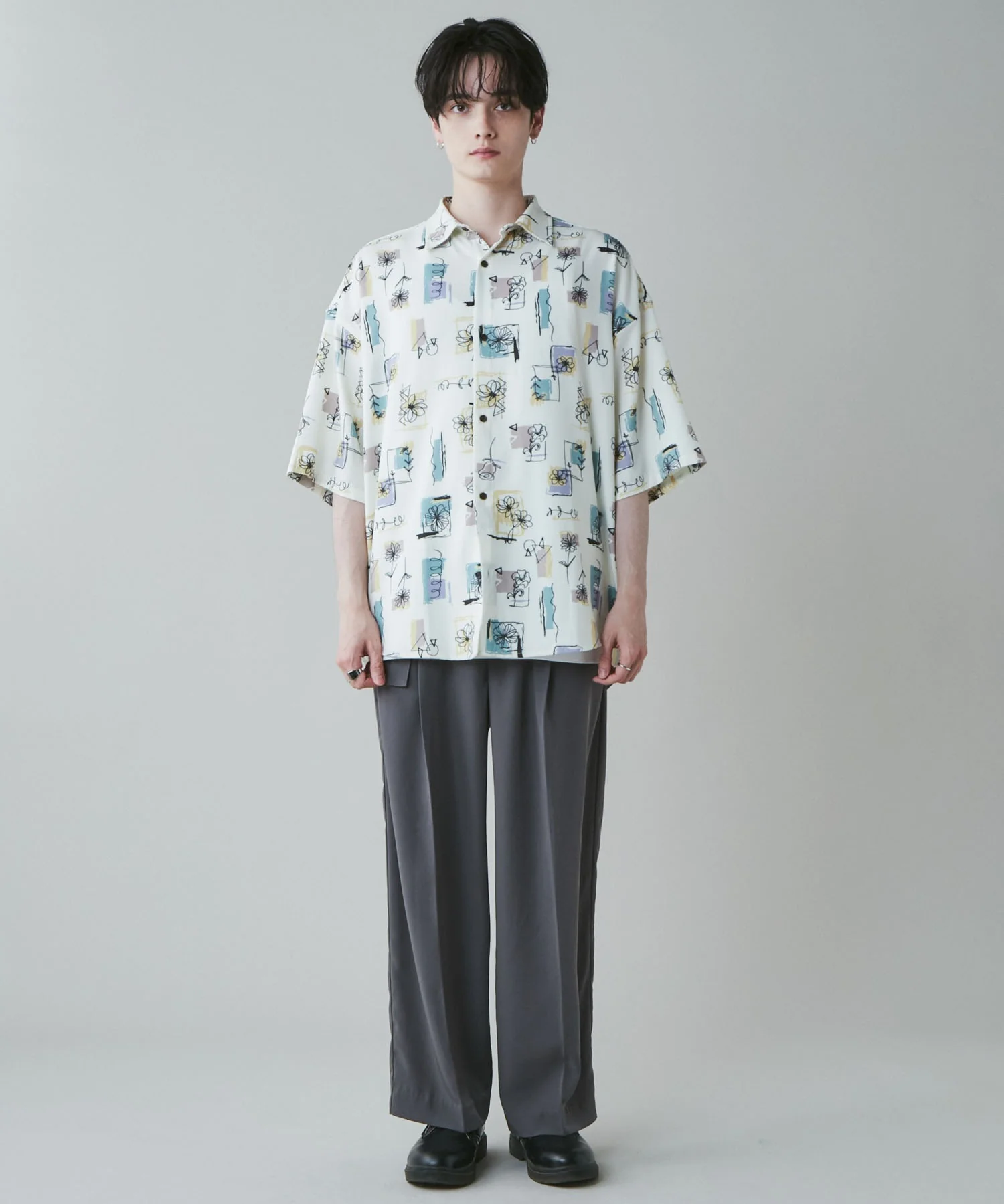アムンゼン総柄BIGシャツ - Image 56
