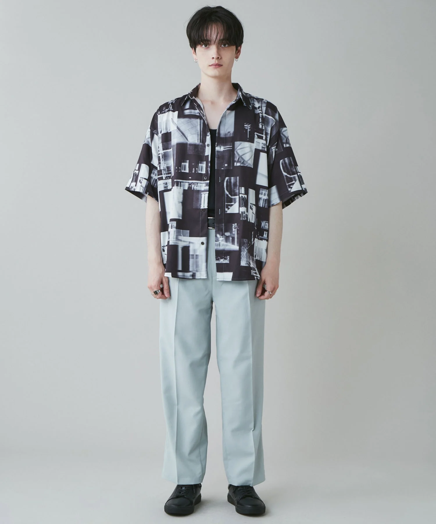 アムンゼン総柄BIGシャツ - Image 68