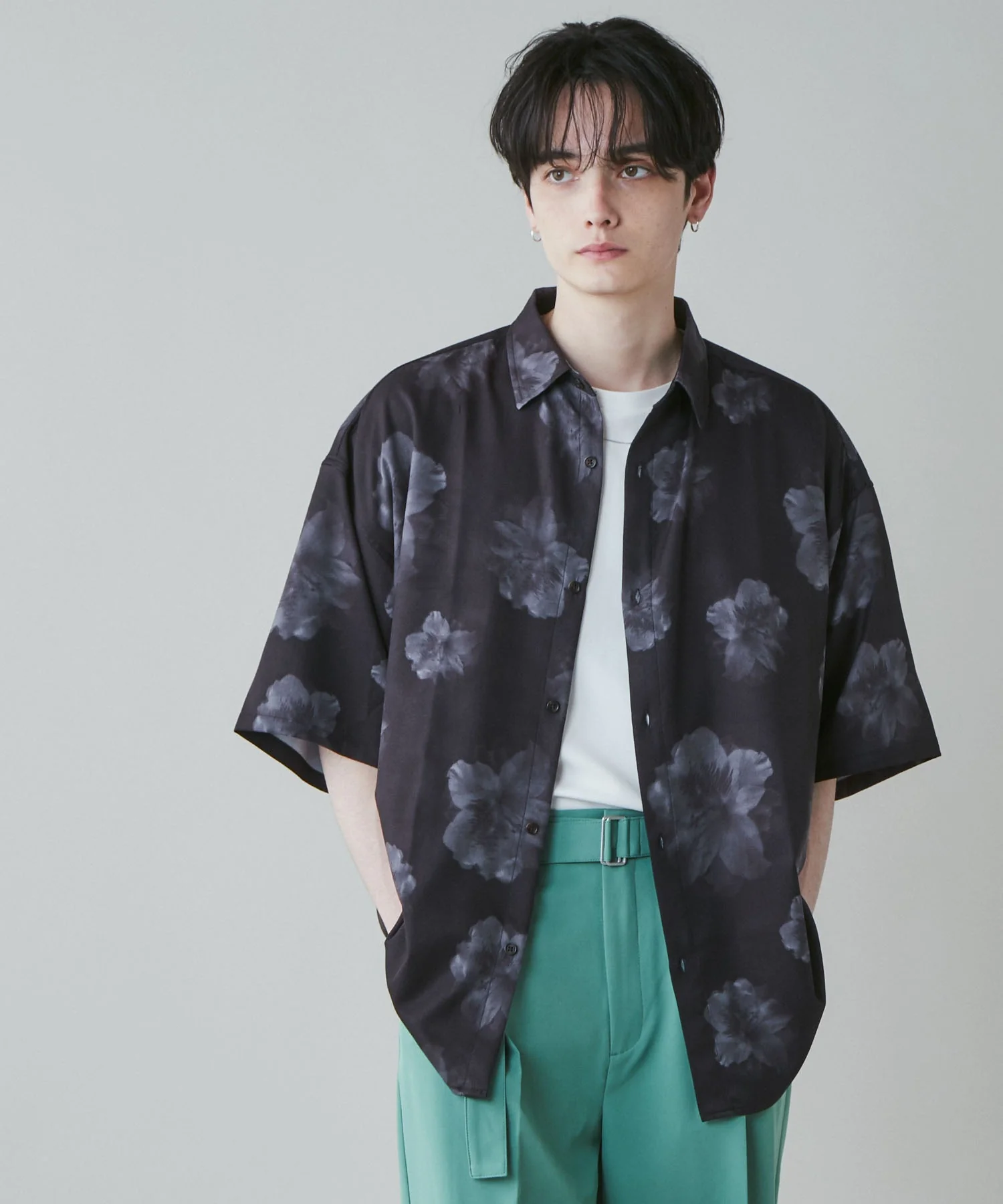 アムンゼン総柄BIGシャツ - Image 7