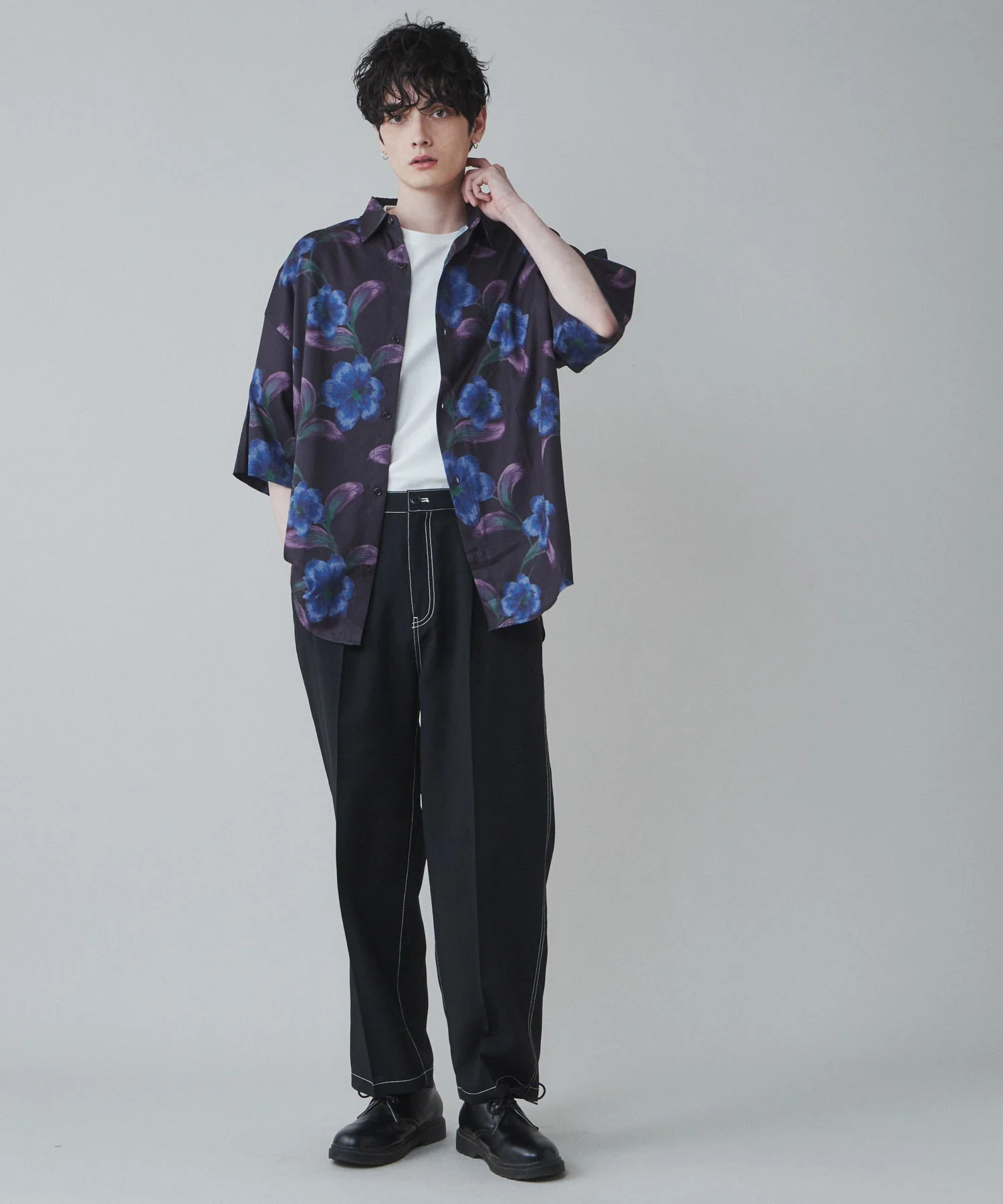 アムンゼン総柄BIGシャツ - Image 77