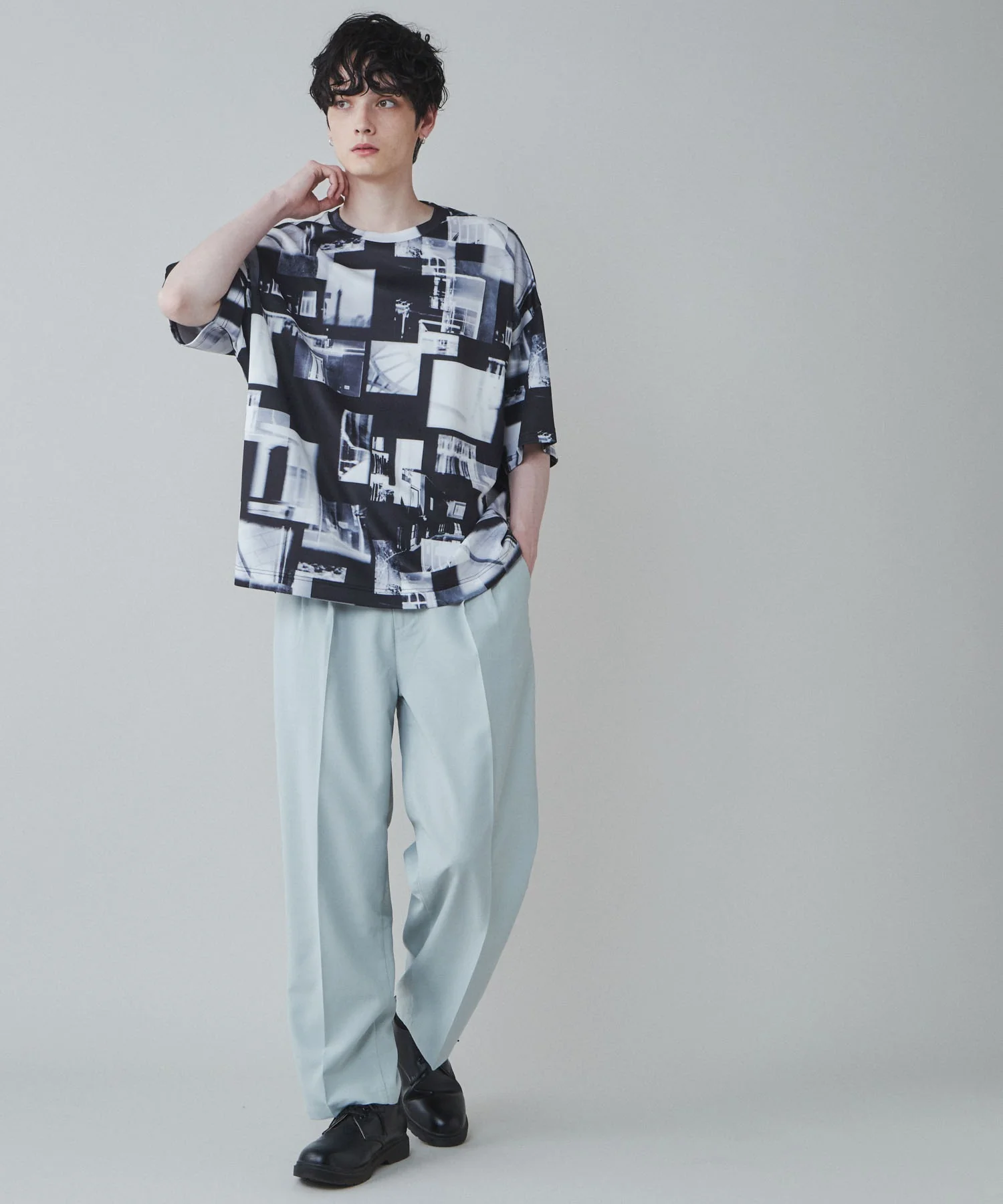 トロミ総柄ドルマンT - Image 20