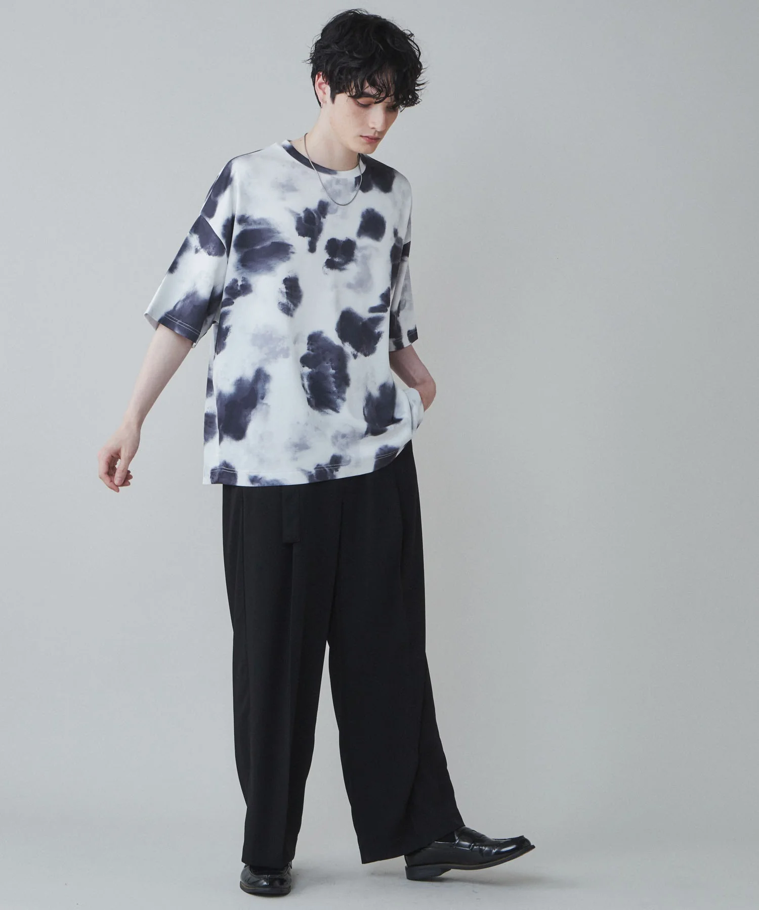 トロミ総柄ドルマンT - Image 4