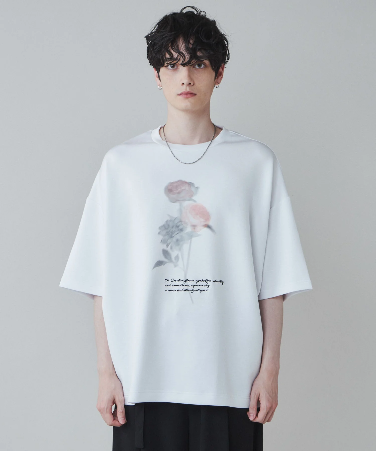 トロミフラワーモチーフドルマンT - Image 13
