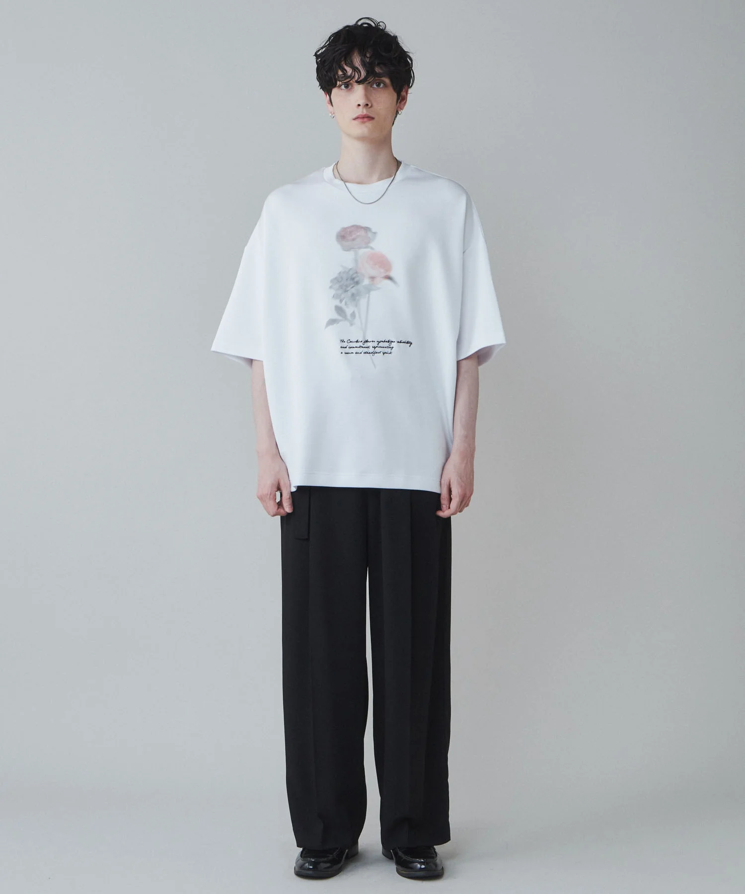 トロミフラワーモチーフドルマンT - Image 14