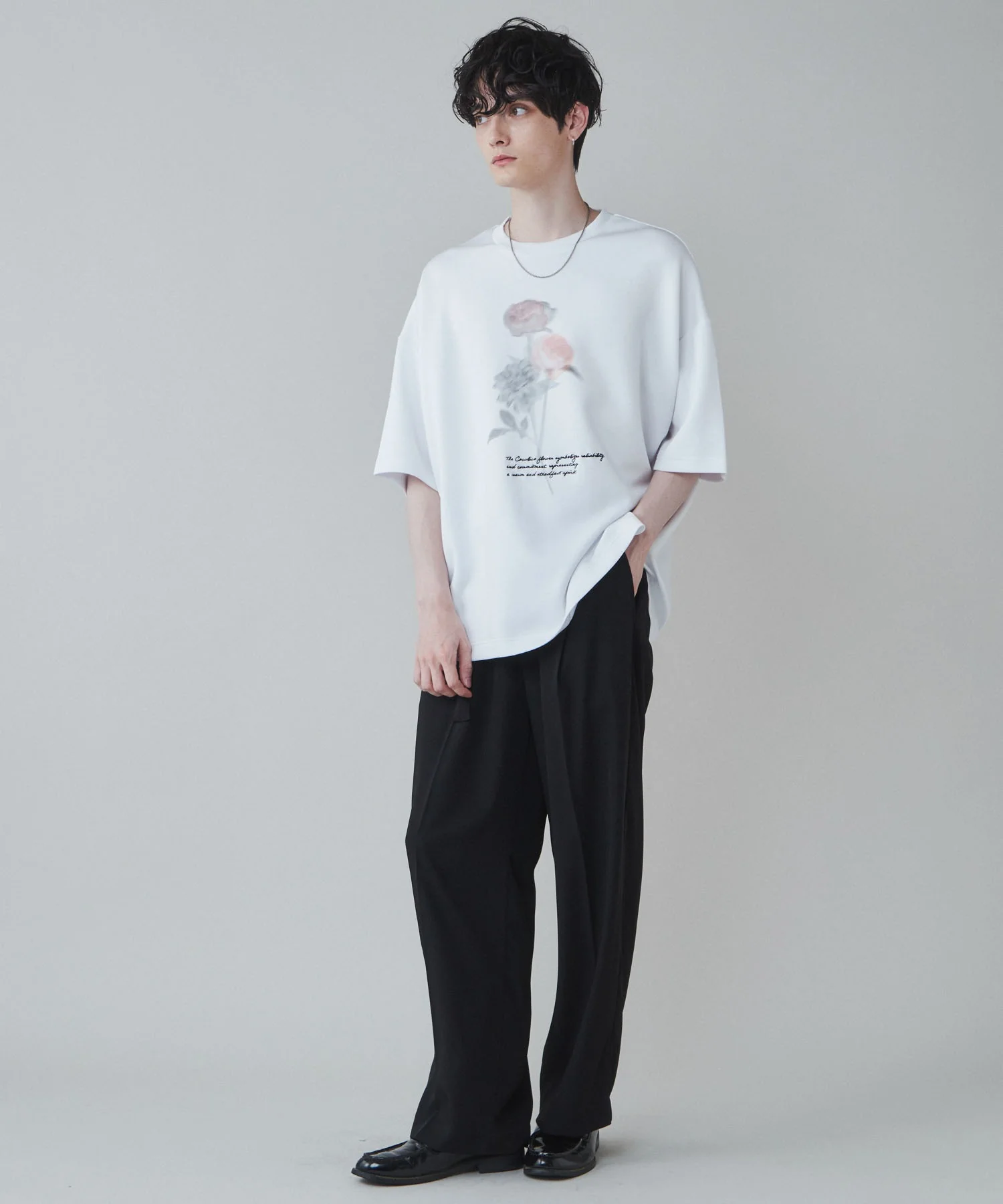 トロミフラワーモチーフドルマンT - Image 27